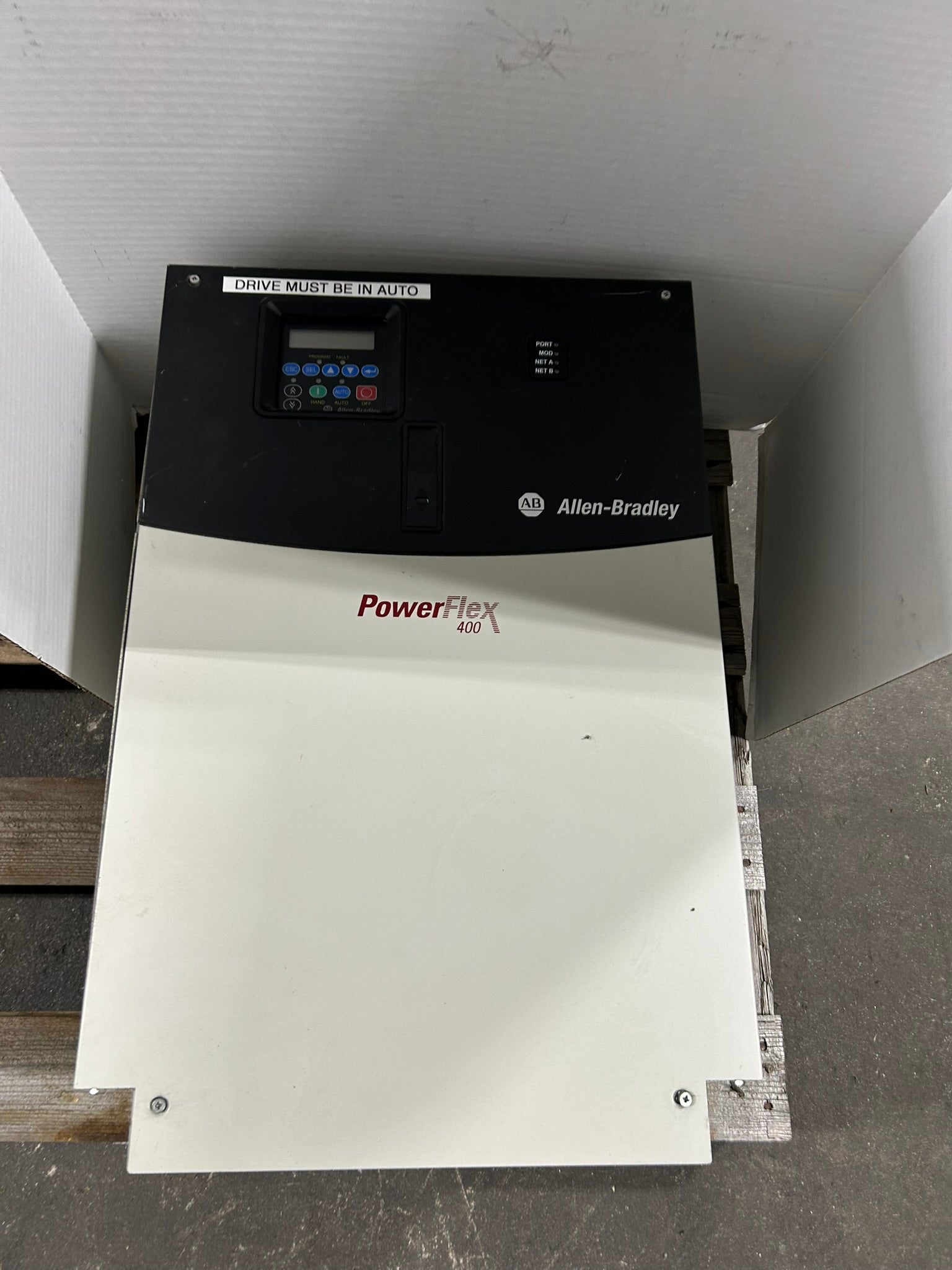 Allen-Bradley 22C-D088A103 PowerFlex 400 AC Drive Series A 60HP 45kW 3PH