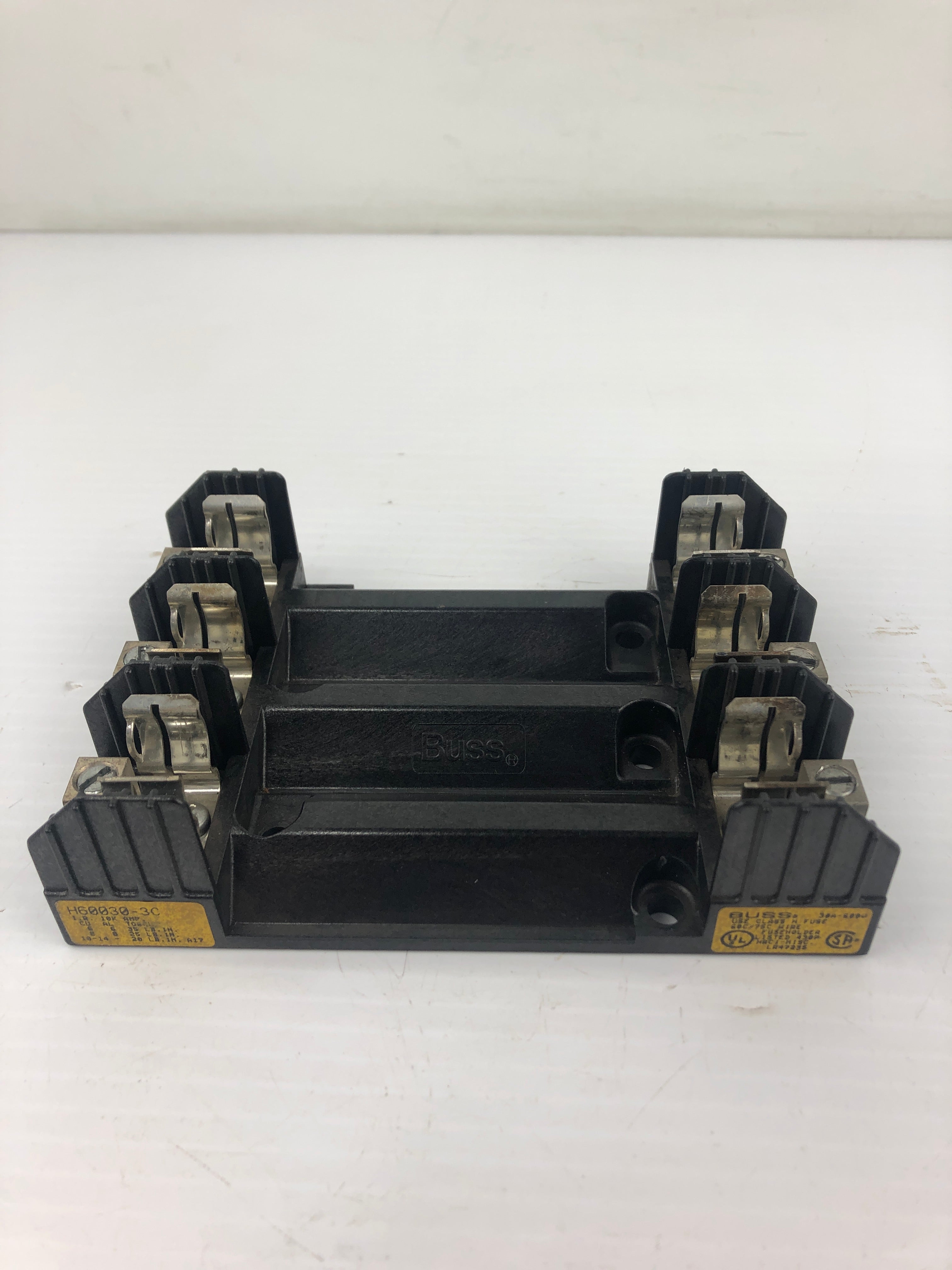 Cooper Bussman H60030-3C Fuse Holder 1B0032 3-Slot