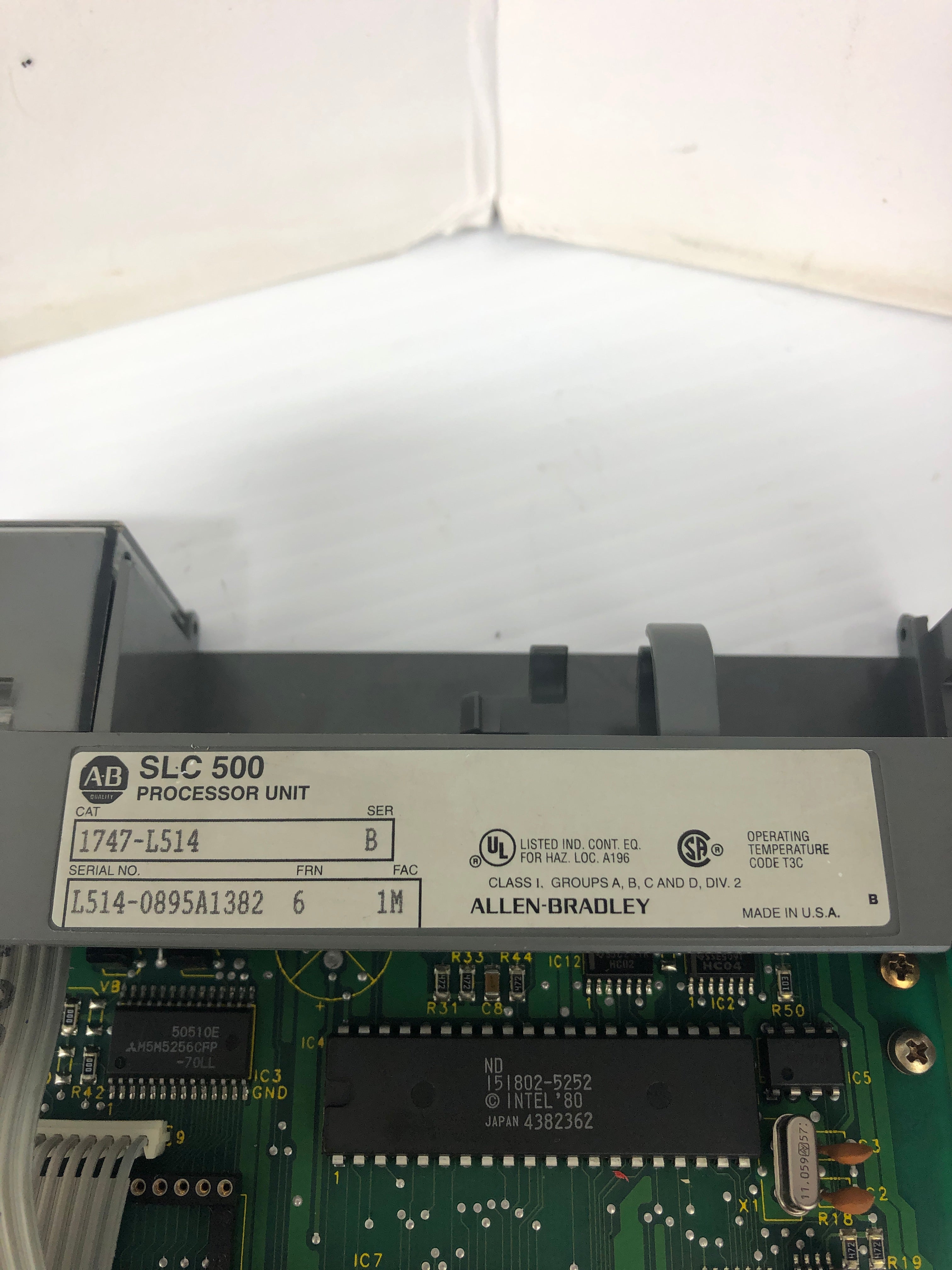 Allen-Bradley 1747-L514 Processor Unit SLC 500/SLC 5/01 CPU Series B FRN 6