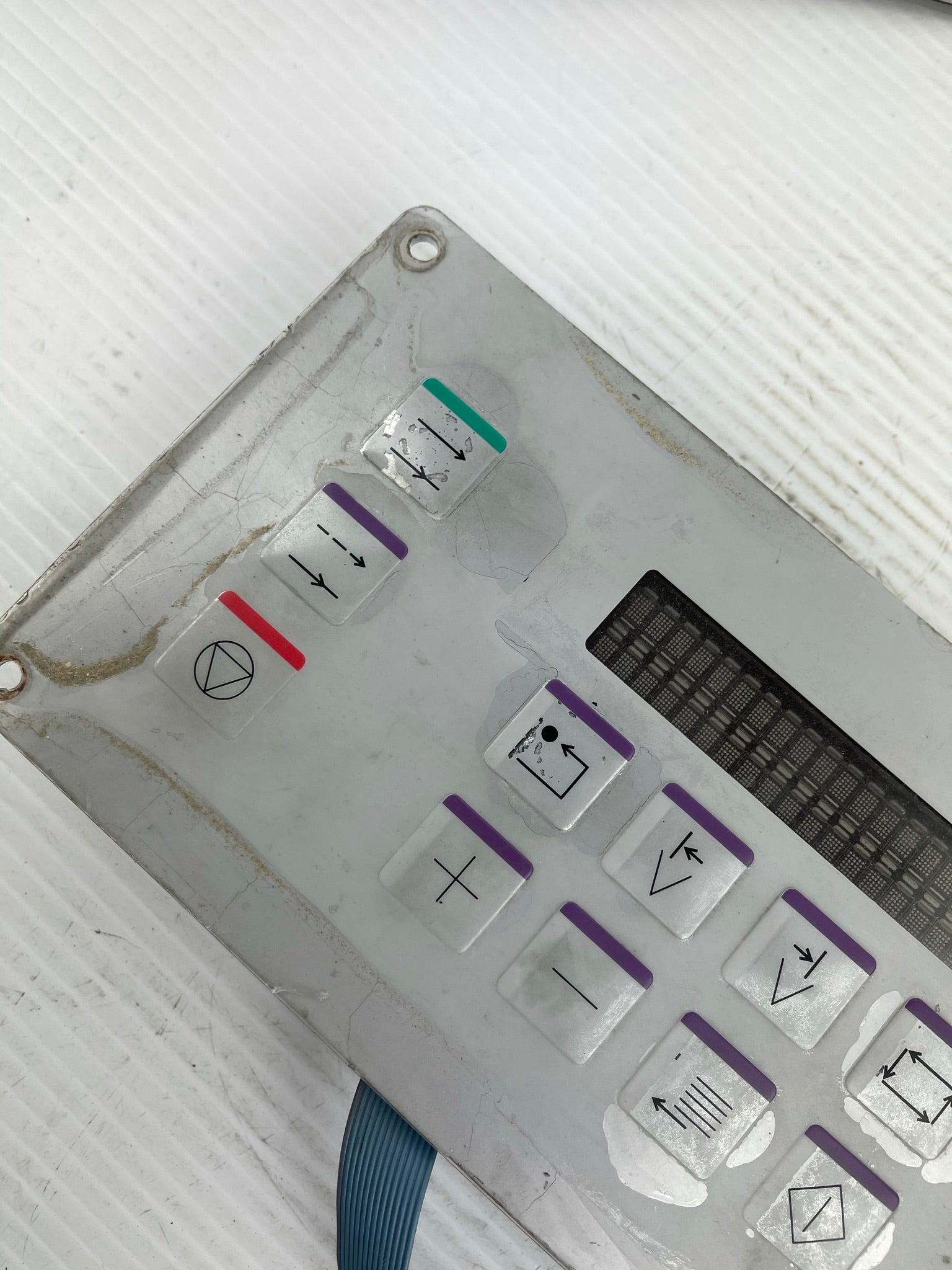 The Hall Company Control Panel 5623708-02 with Red Knob