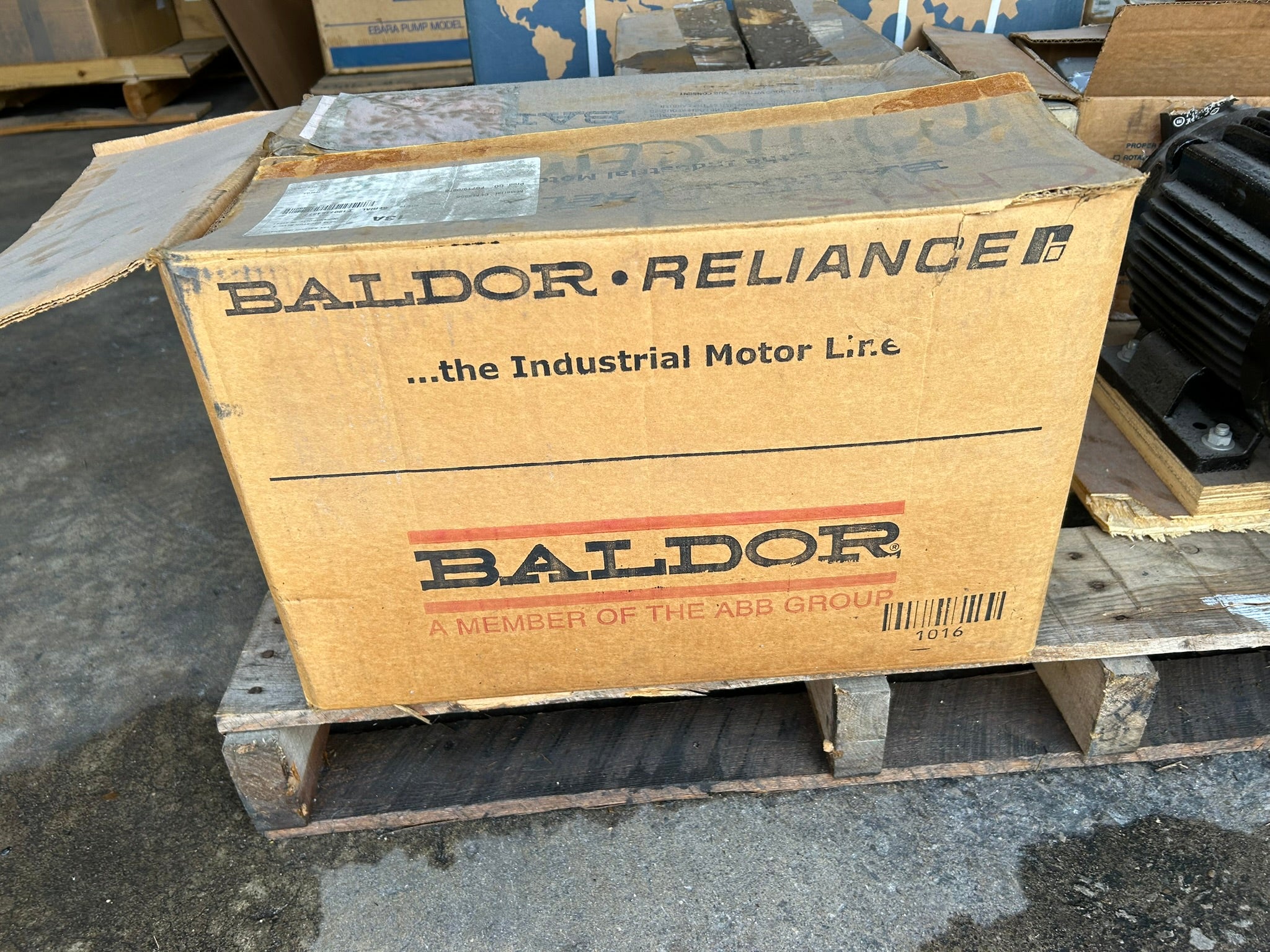 ABB Baldor Reliance CEM3558 Super-E 2HP 3PH TEFC 56C 230/460V Electric Motor