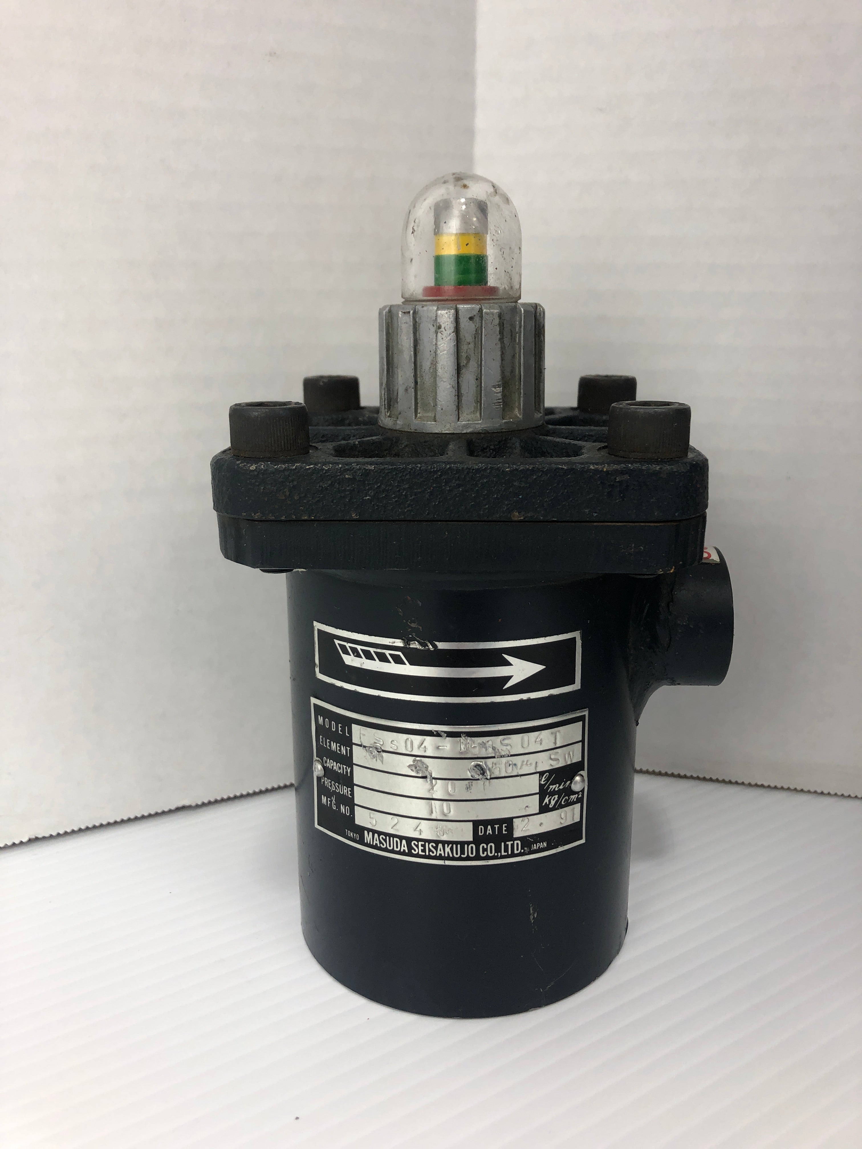 Masuda Seisakujo FSS04-150S04T 10kg/cm Pressure 20L/min Capacity