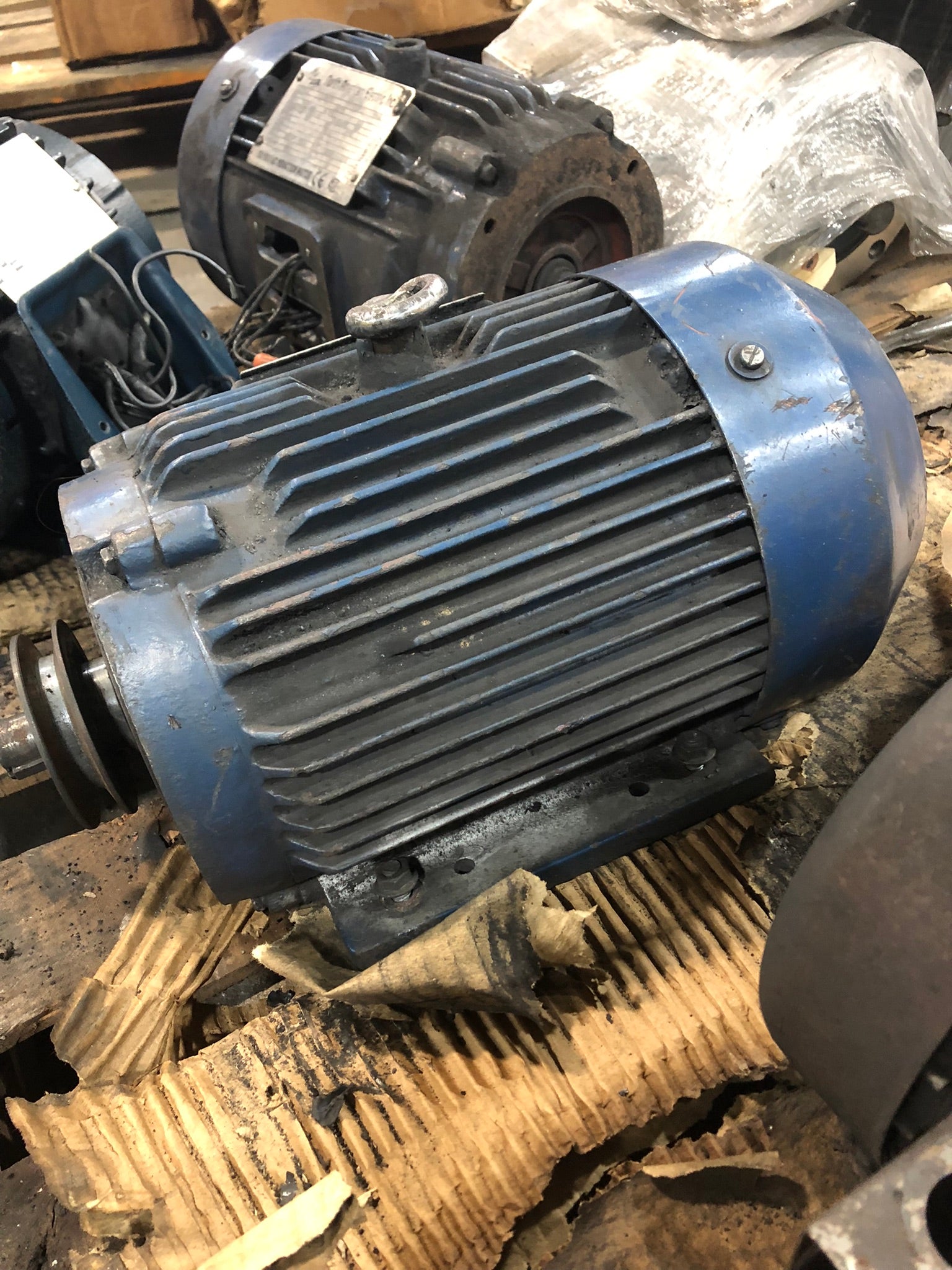 North American Electric H1802 Motor 2 HP 230-460V 1425/1751 RPM 3 Phase 50/60Hz