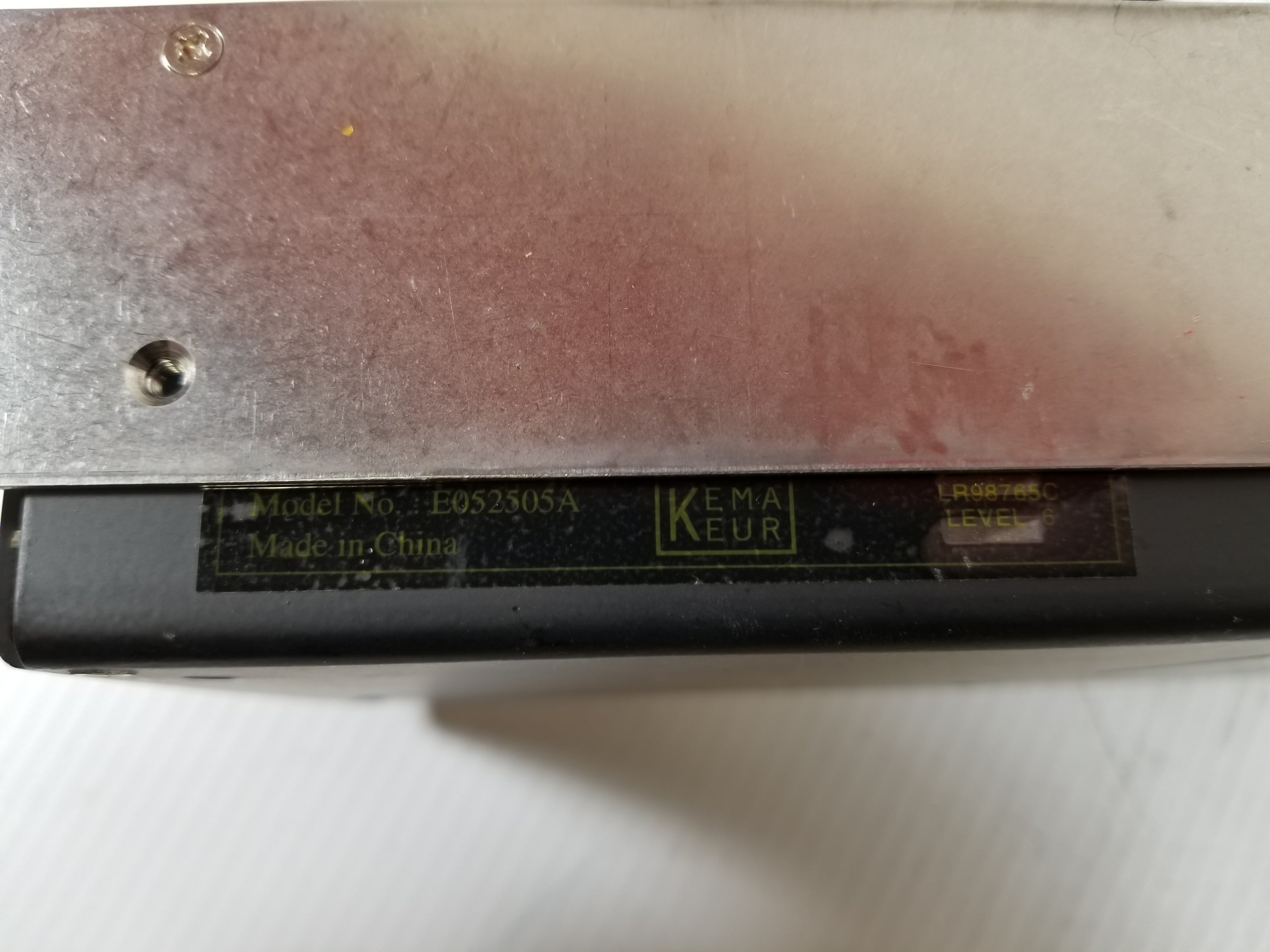 Kema Keur E052505A Power Supply
