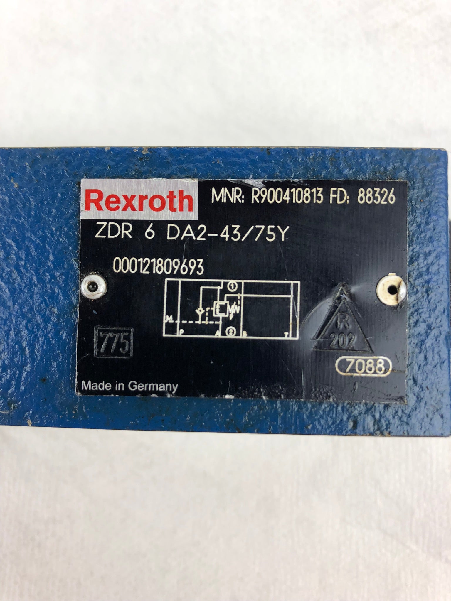Rexroth Hydraulic Valve ZDR6DA2-43/75Y
