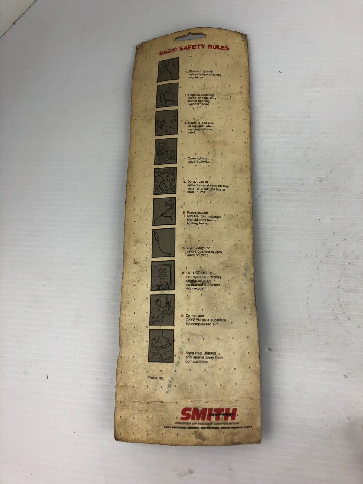 Smith SW207SP Heavy Duty Welding Torch Tip Nozzle