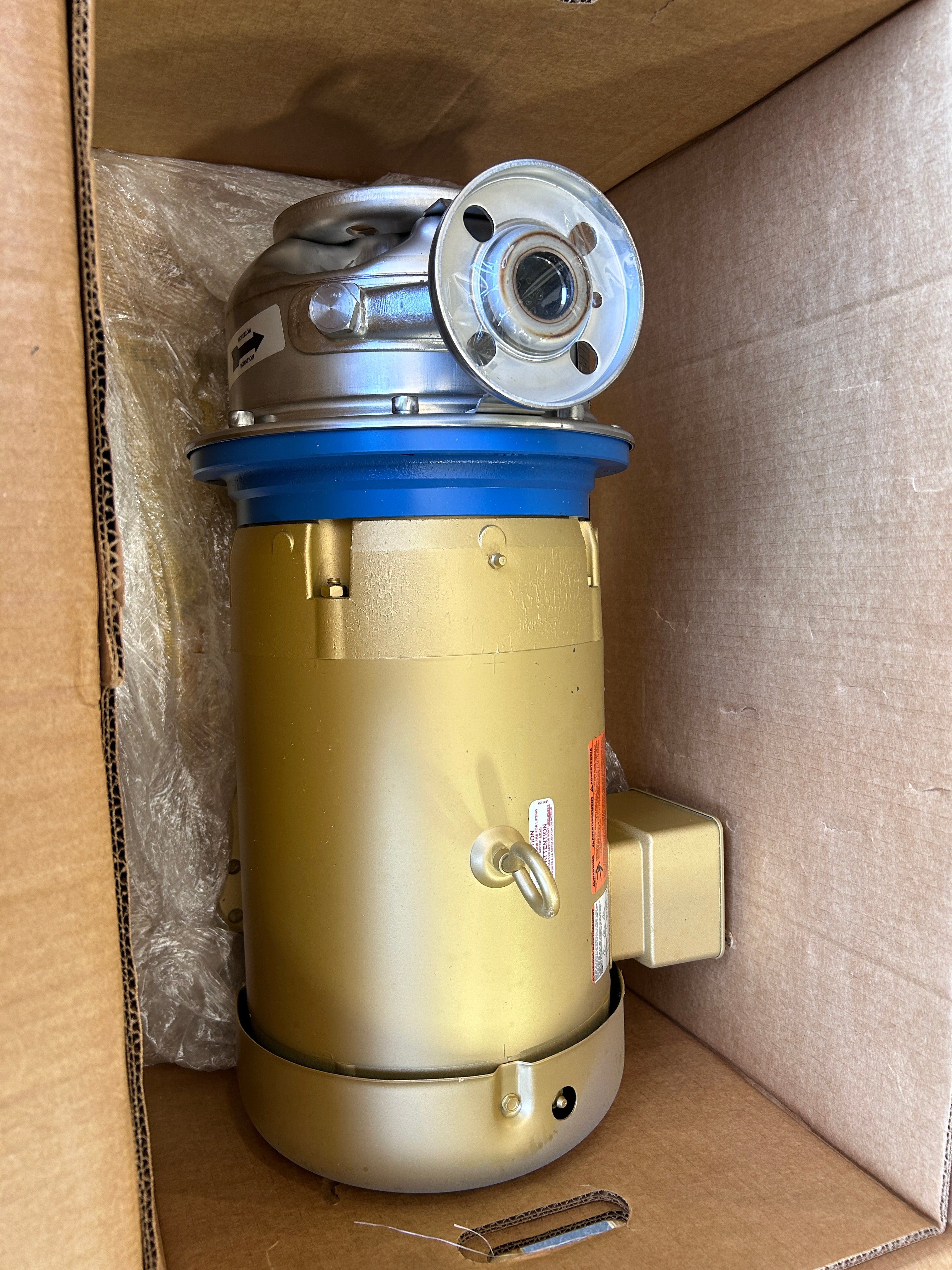 Goulds e-SH 1x2x8-2P Centrifugal End Suction Pump Baldor EJMM3711T 10HP 3PH New