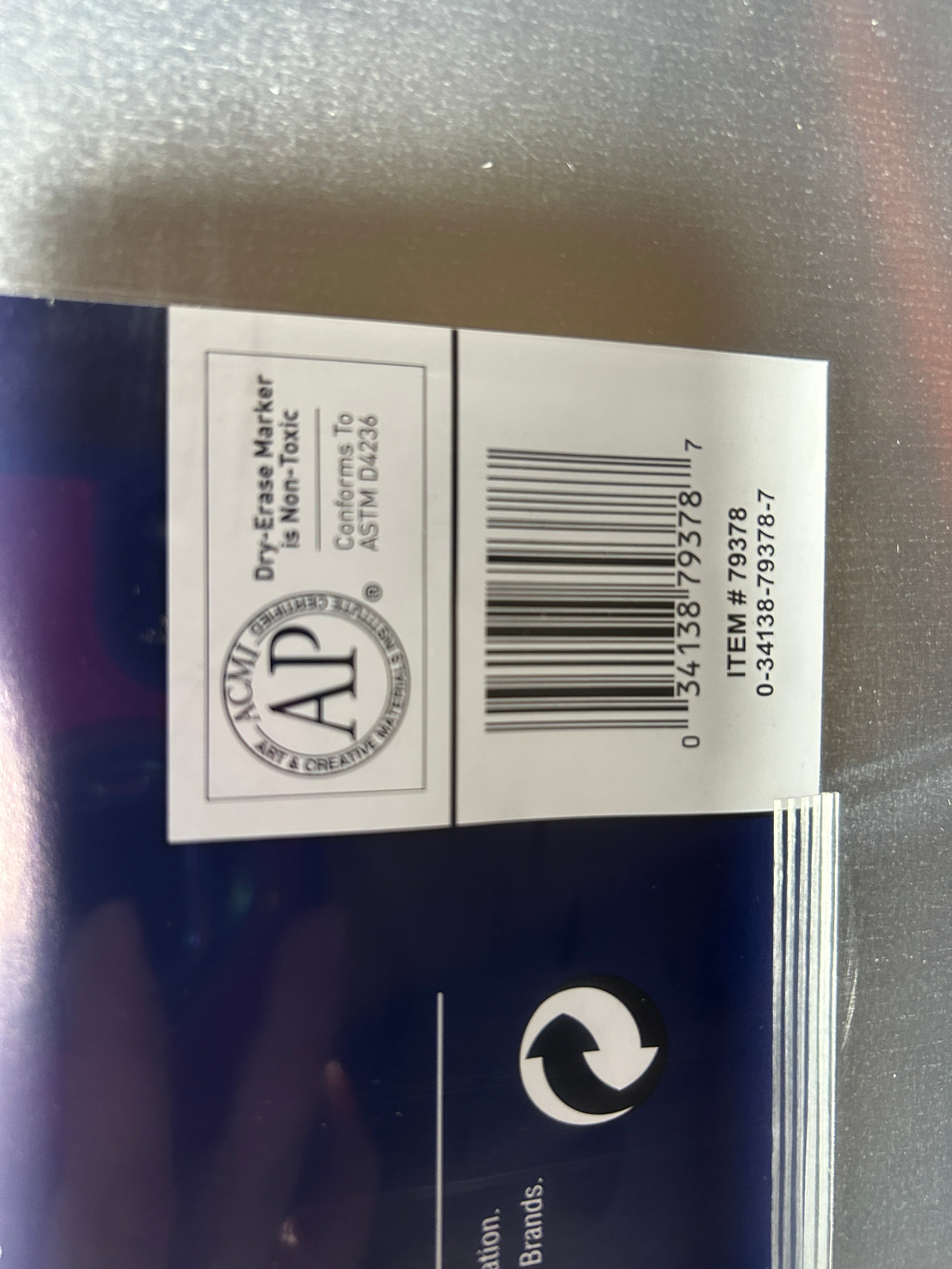 Magnetic Dry Erase White Board 24" x 36" with Markers, Magnets & Weekly Calendar