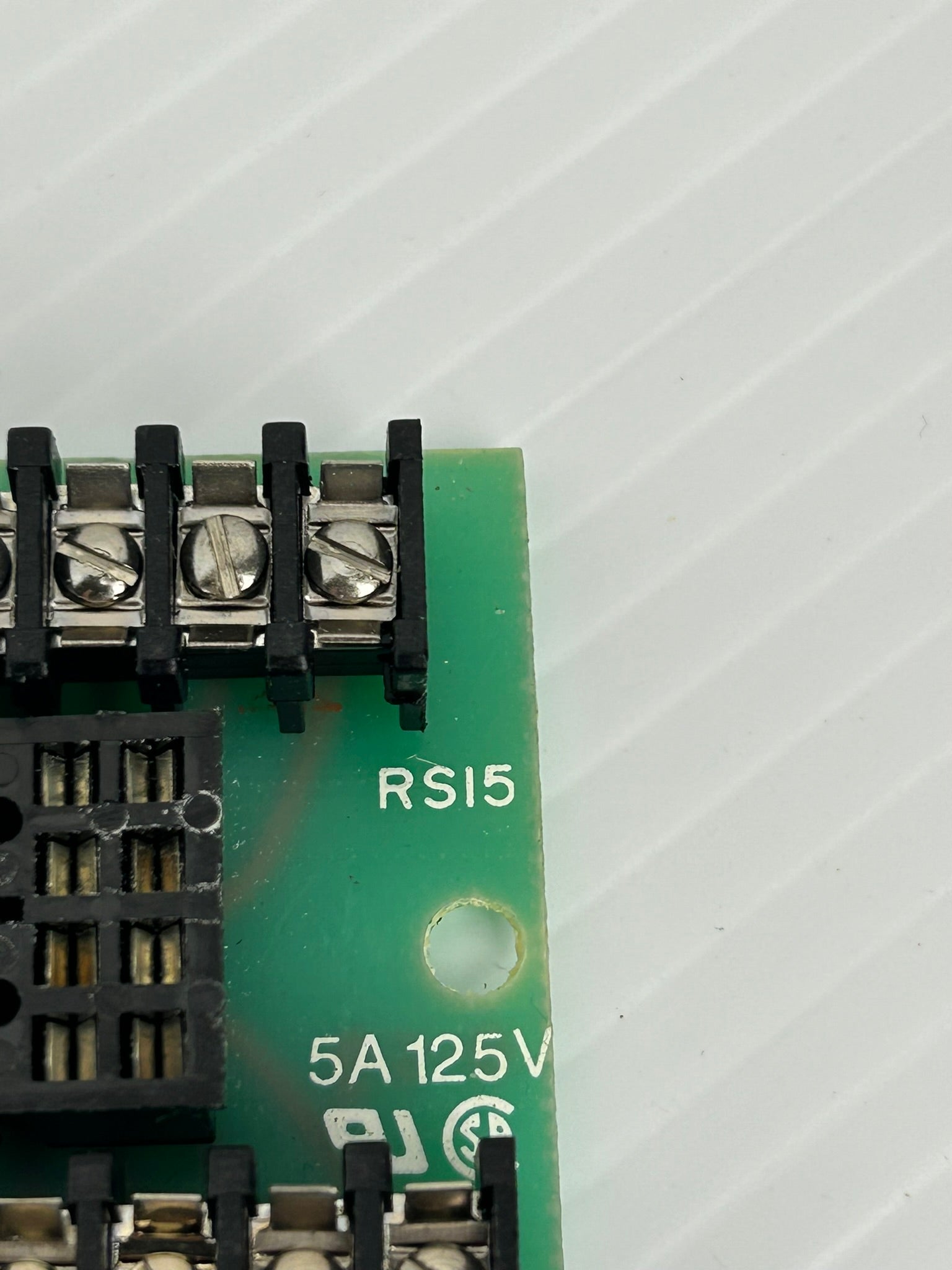 Curtis RS15 Relay Socket 125V 5A - Lot of 5