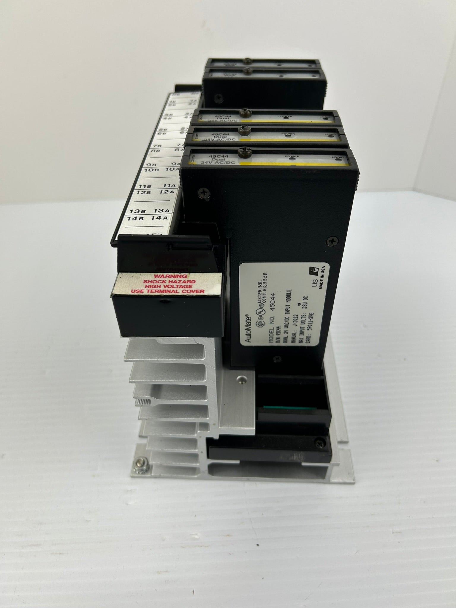 Reliance Electric Automate 45C1A Programmable Controller with (5) 45C44 Modules