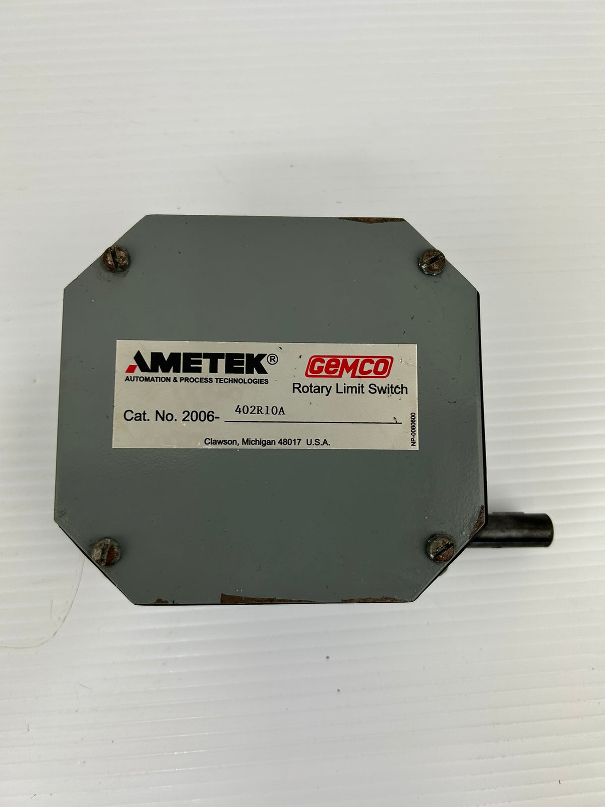 AMETEK GEMCO 2006-402R10A Rotary Limit Switch