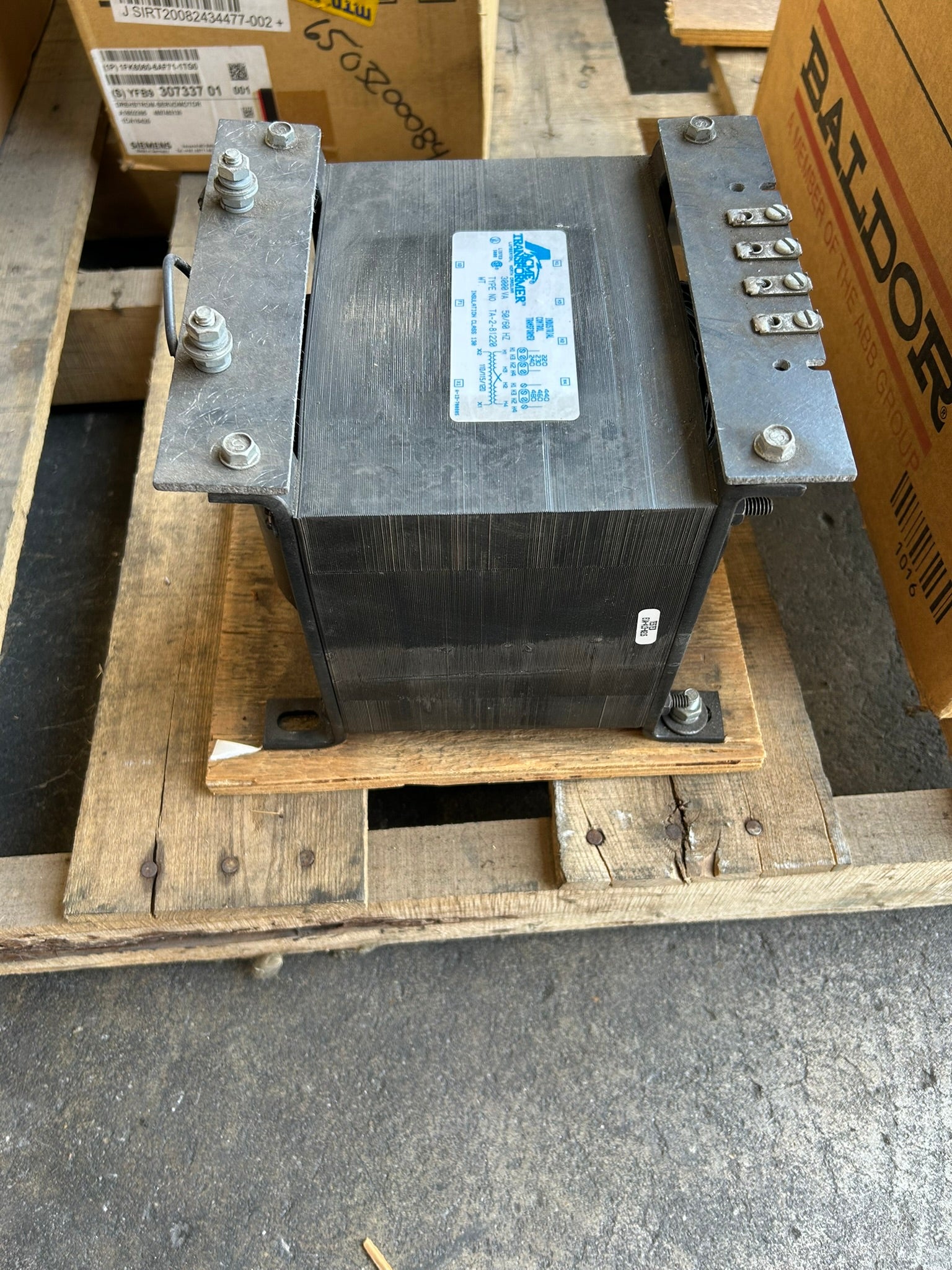Acme Transfomer TA-2-81220 3000VA Industrial Control Transformer 240/480V