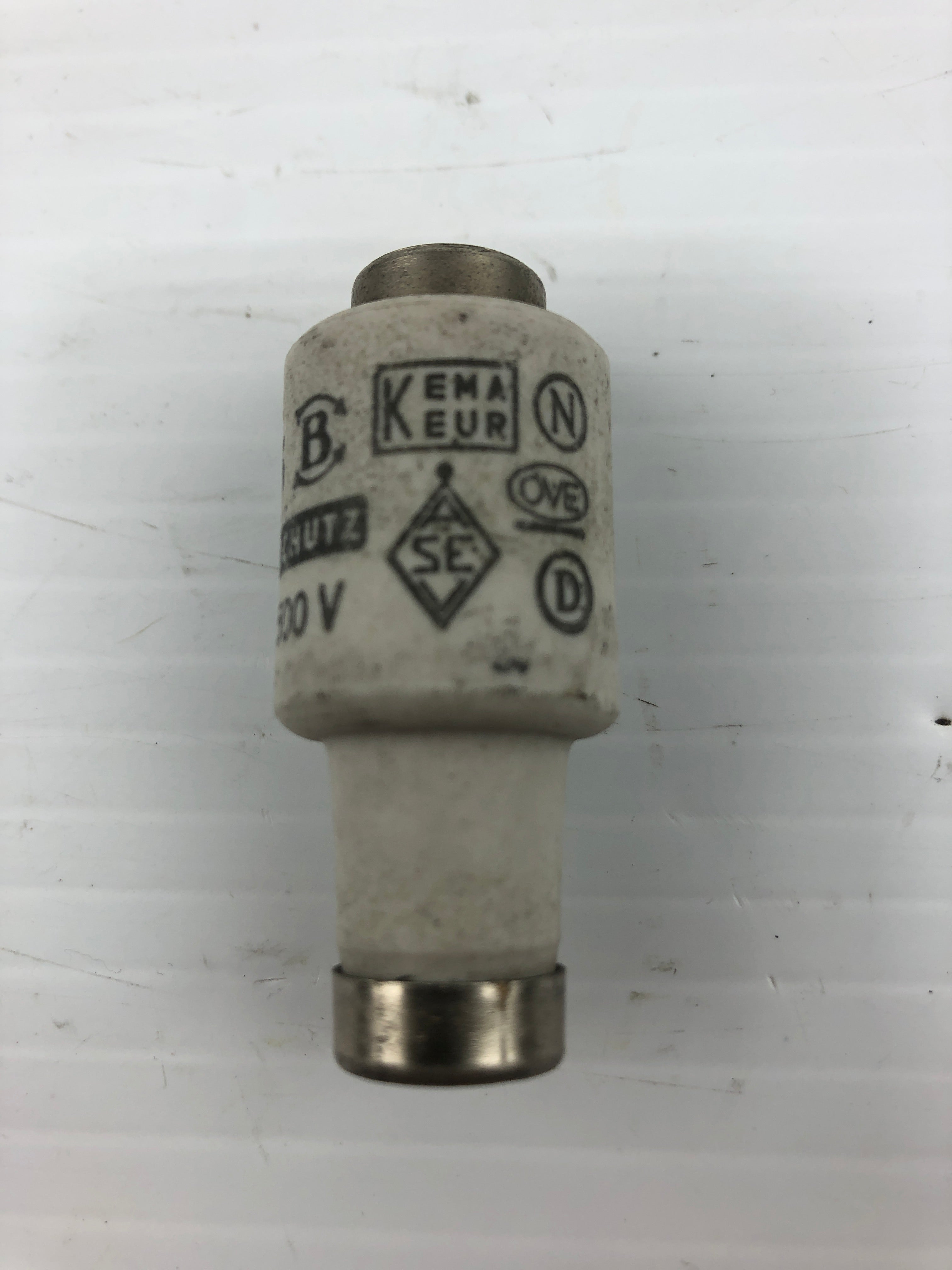 LJS Vollschutz Ceramic Bottle Fuse 25A 500V - Lot of 4
