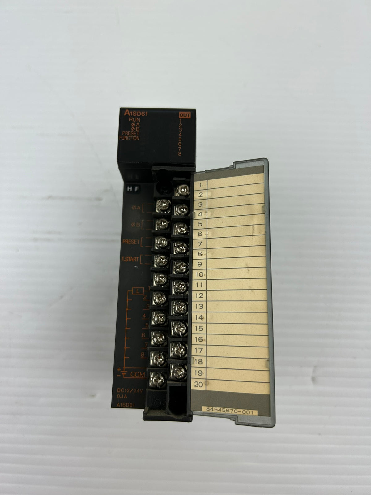 Mitsubishi A1SD61 High Speed Counting Unit PLC Module