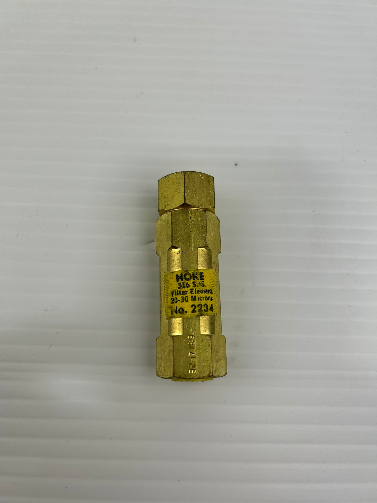 HOKE 2234 Inline Filter Element 20-30 Microns 316SS 1/8"