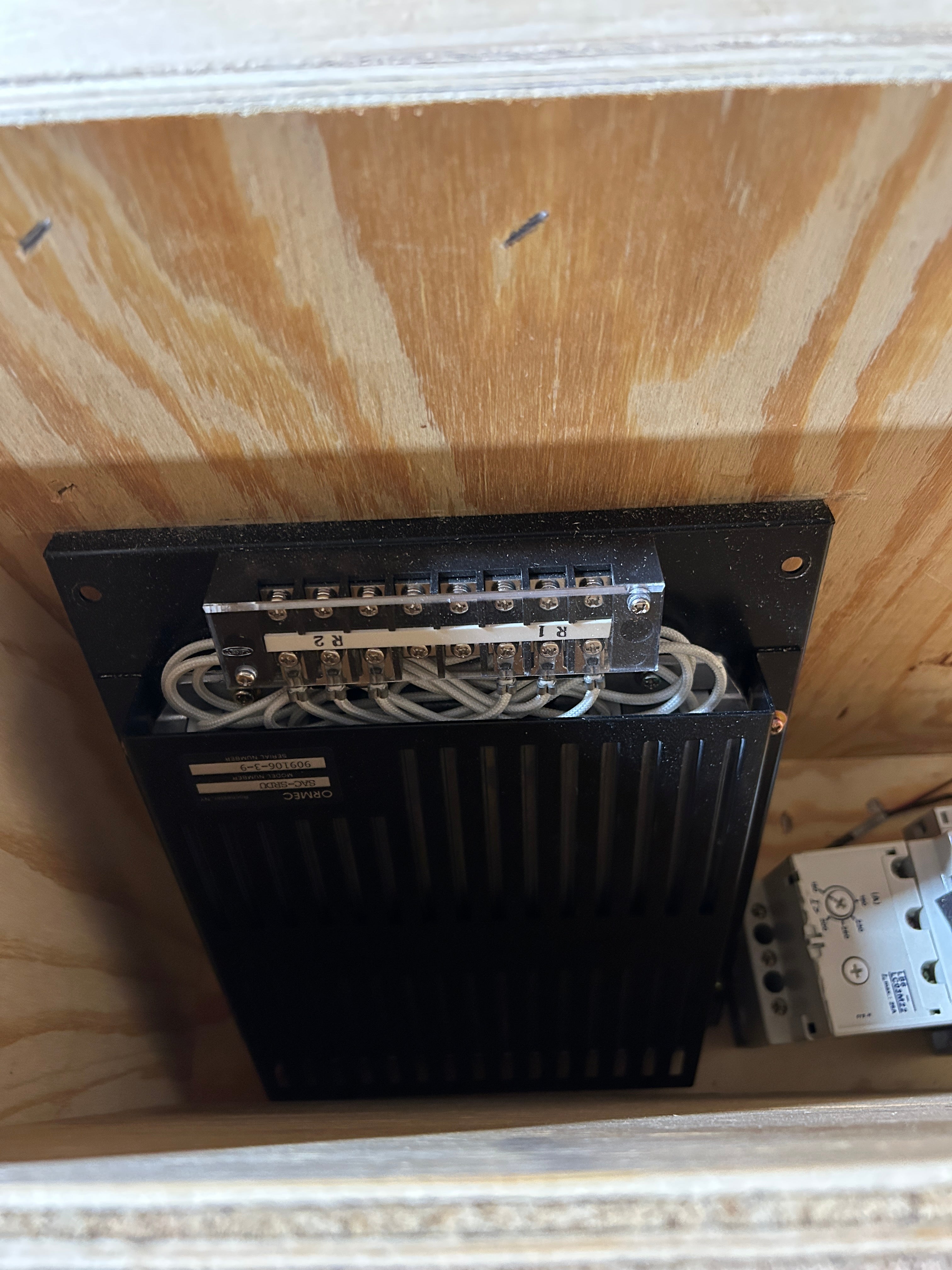 Ormec MCS-S45H*227A Servo Drive Assembly SAC-SDRU Breaker LF-330 Noise Filter