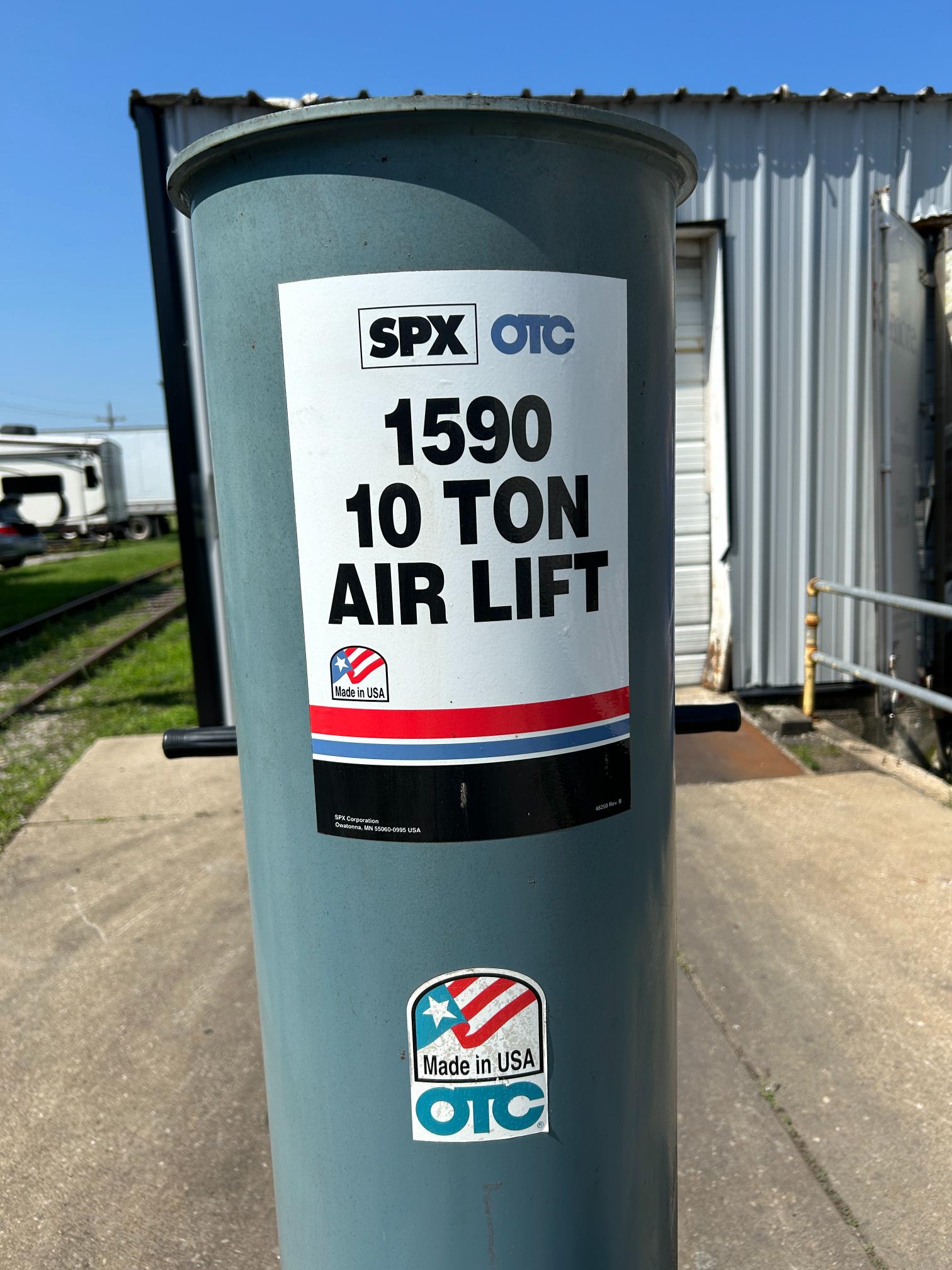 SPX OTC 1590 10 Ton Air Lift Heavy Duty Bumper Jack