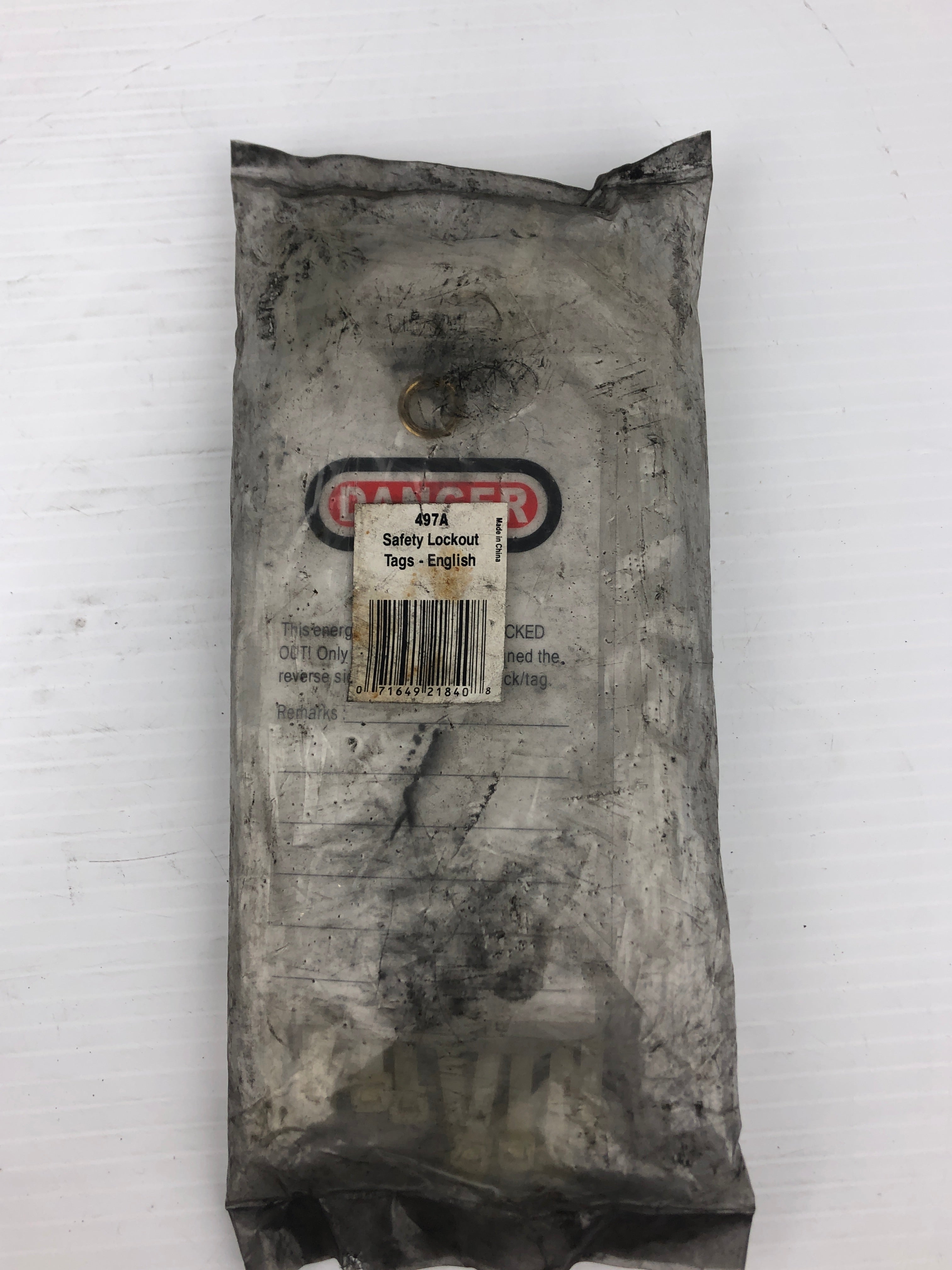 Master Lock 497A Safety Lockout Tag - Lot of 11