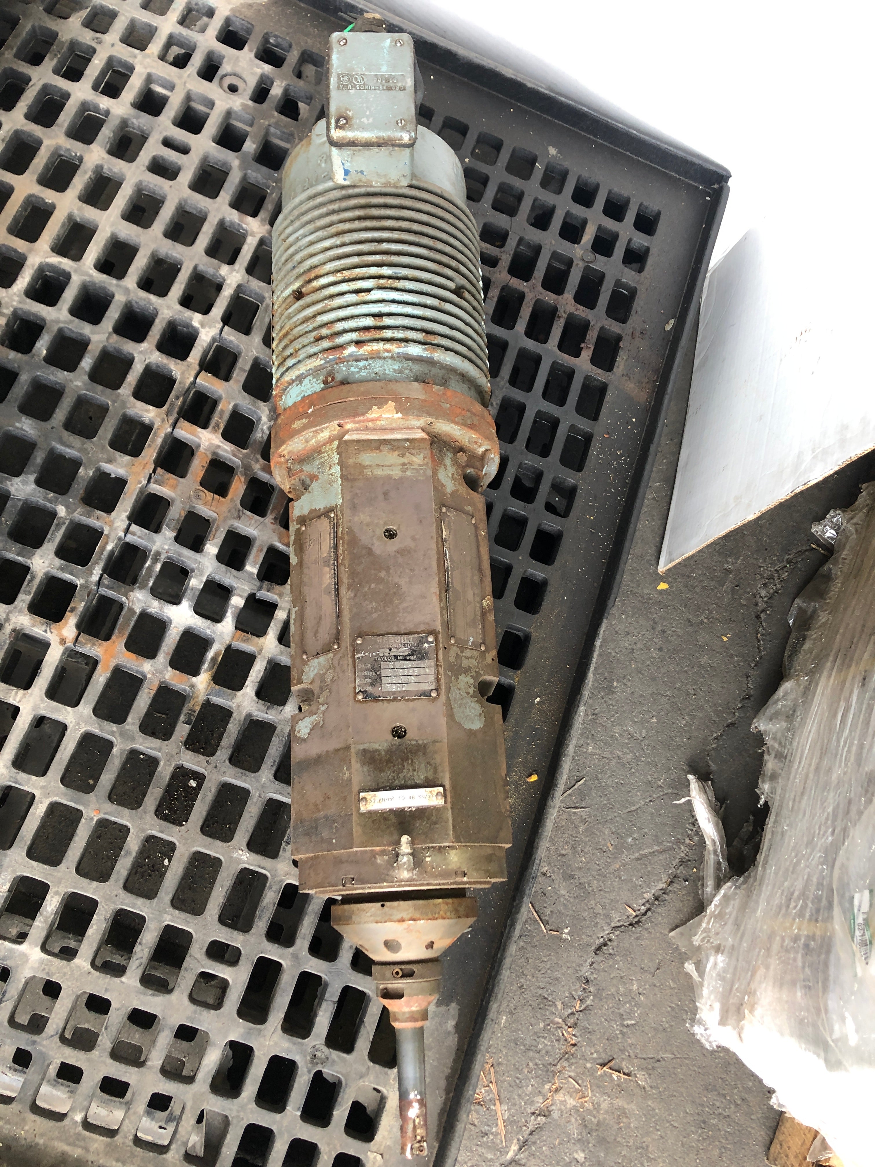 Colonial Tool RAS 0030A-4NAN-0019 Precision Spindle Motor 3600RPM 3HP