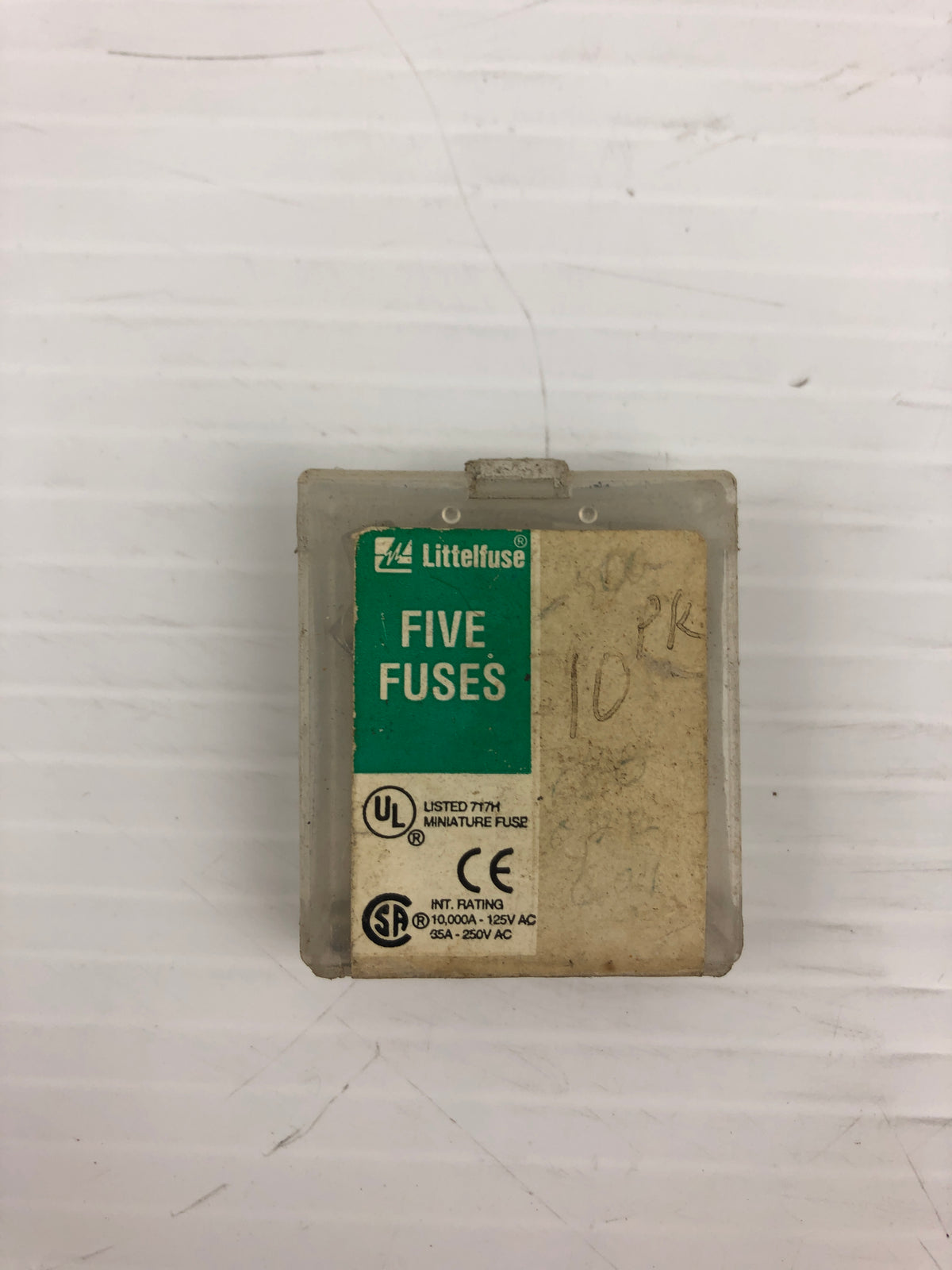 Littelfuse 2AG 1/2A 225 Mini Fuses - Lot of 11