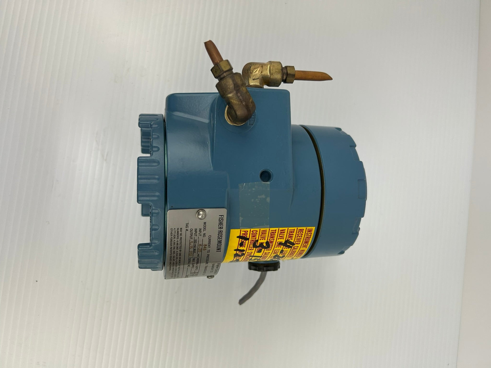 Fisher Rosemount 846 Current to Pressure Transducer - No Pressure Gauge