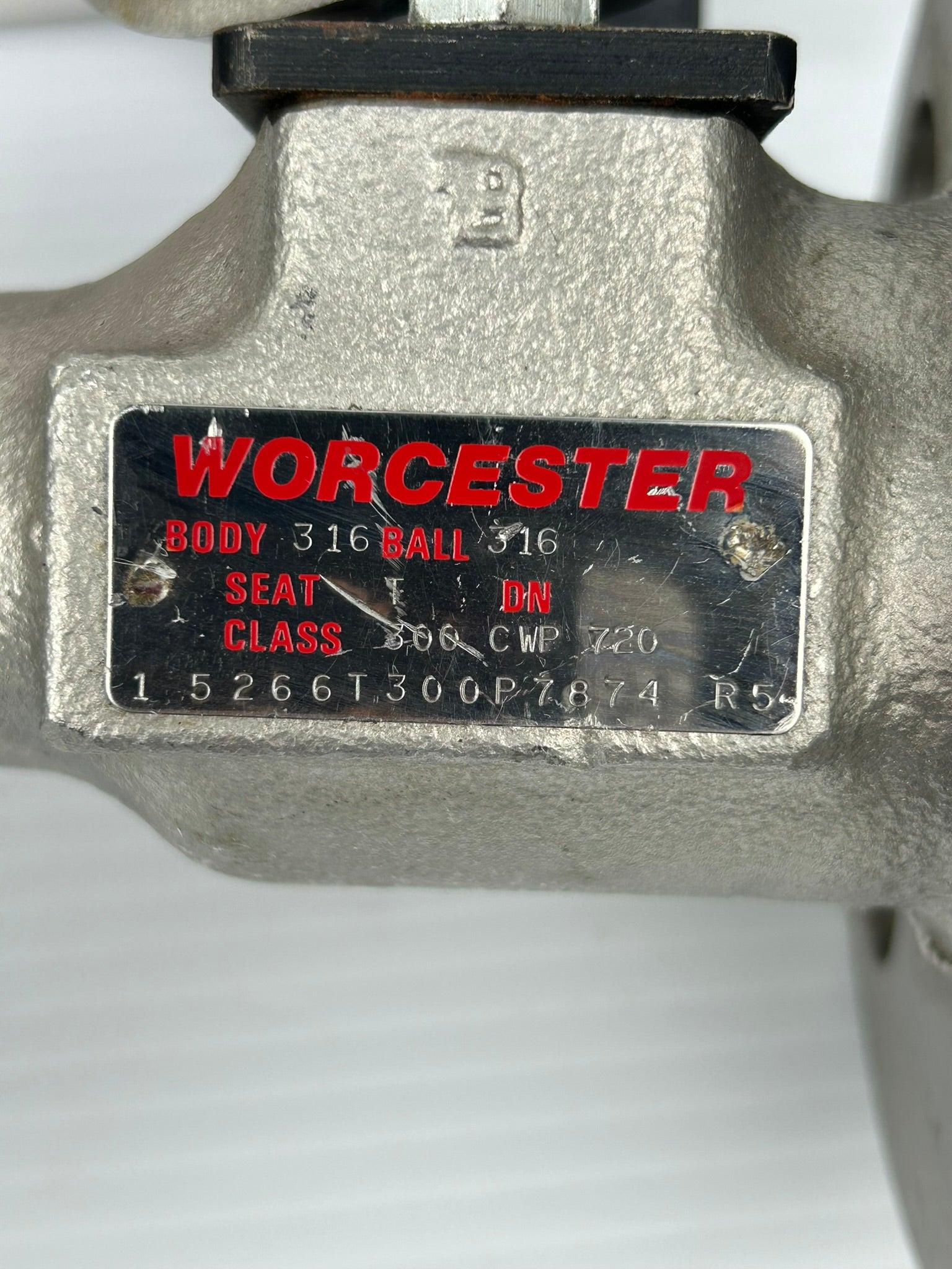 Worcester 1 5266T300P7874 R5 Valve 316 Body & Ball 300 CWP 720