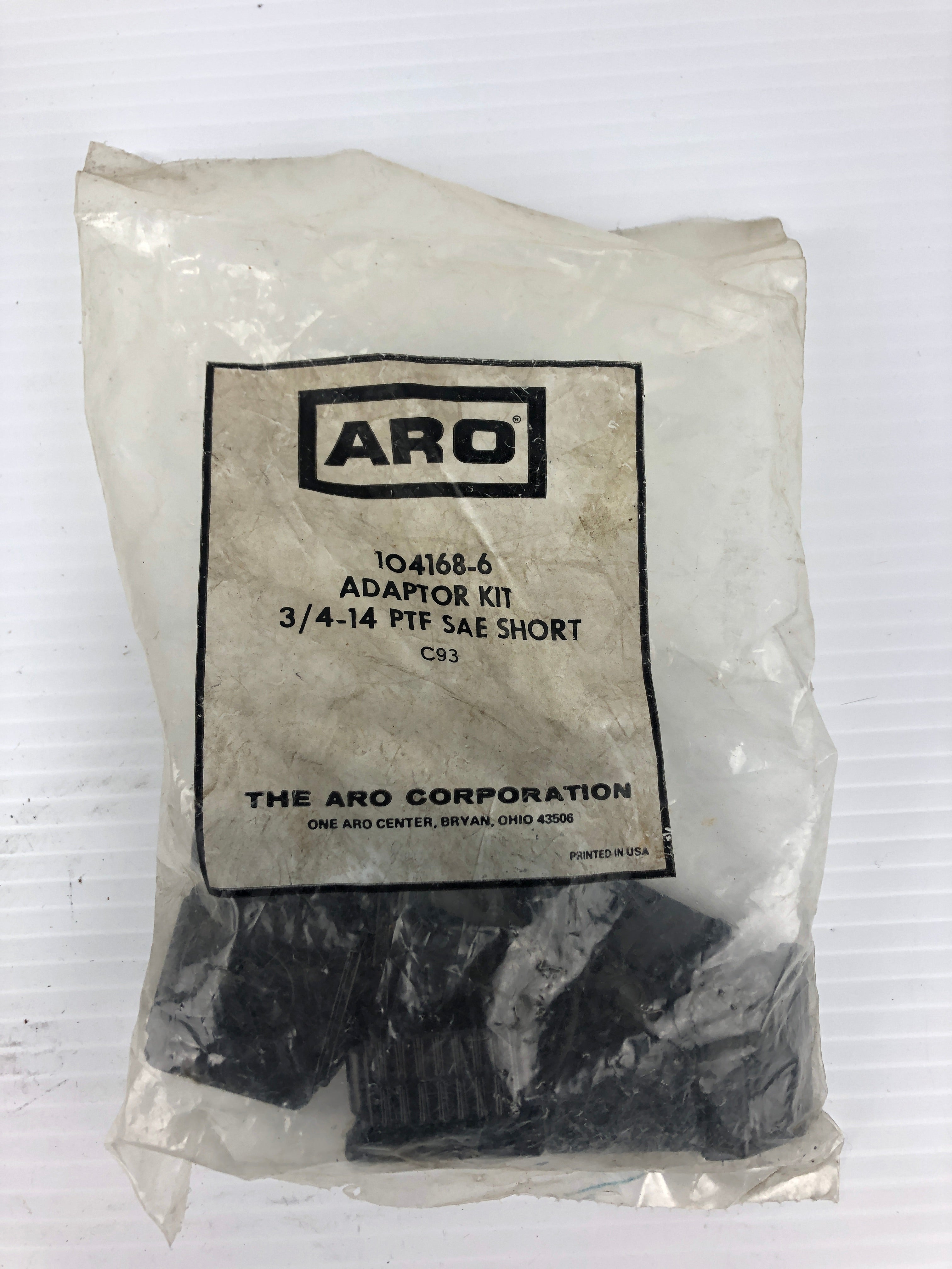 Aro 104168-6 Adaptor Kit 3/4-14PTF SAE Short