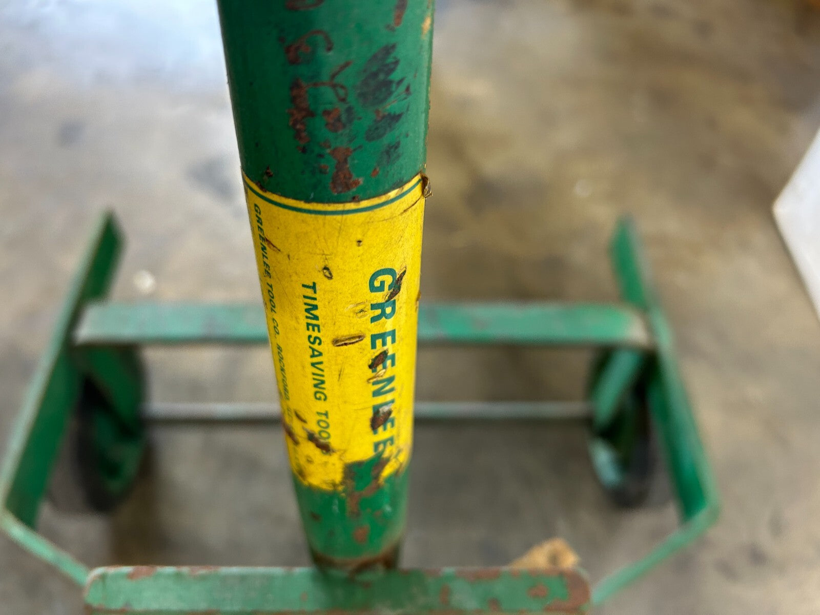 Greenlee Mechanical Pipe Bender 501-2318 Rigid Steel Aluminum Conduit 14"