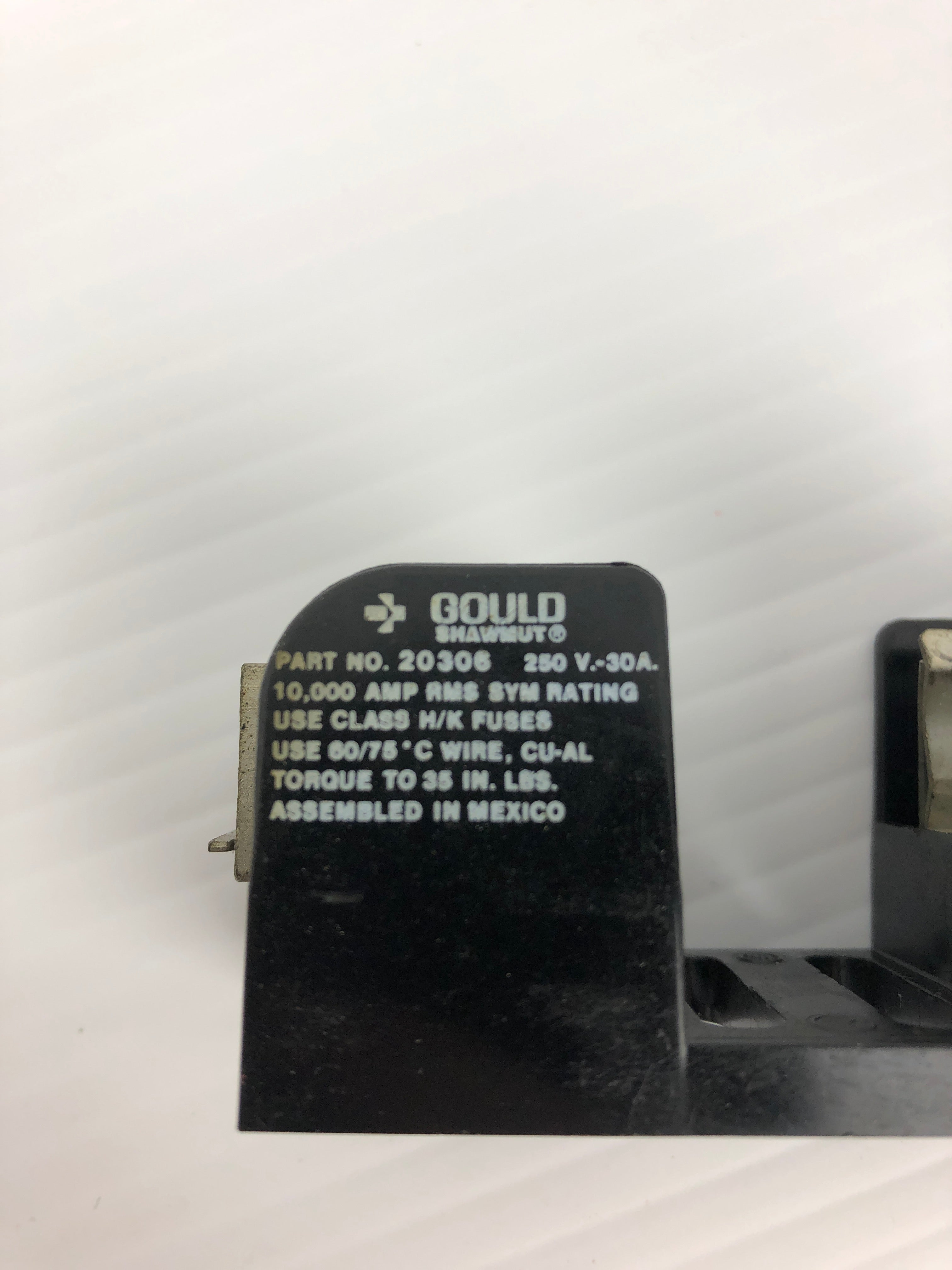 Gould Shawmut 20306 Fuse Holder 250V 30A 1P - Lot of 4