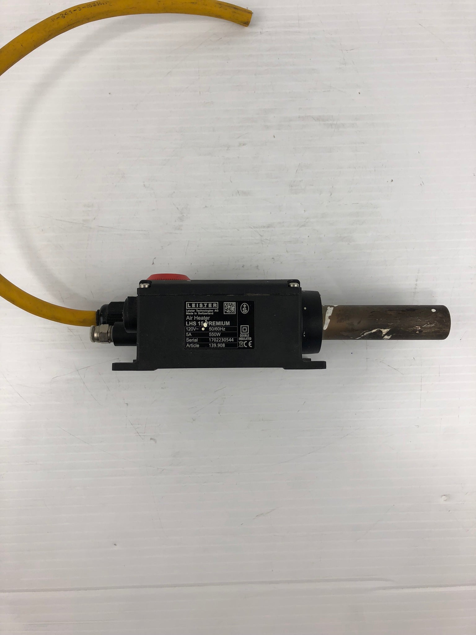 Leister LHS15 Air Heater Premium 5A 550W 50/60 Hz