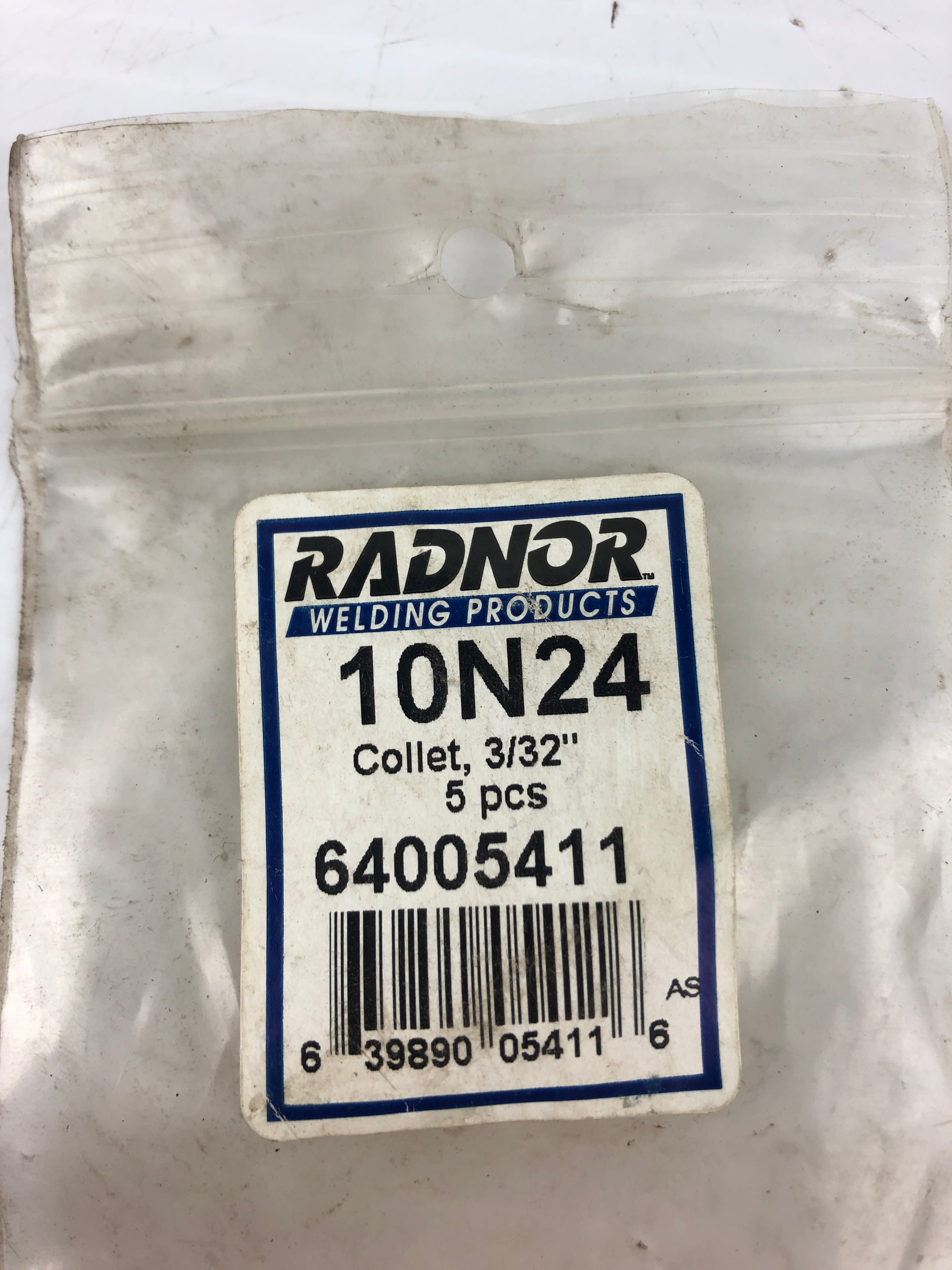 Radnor 10N24 Collet 3/32" 64005411 - Bag of 4