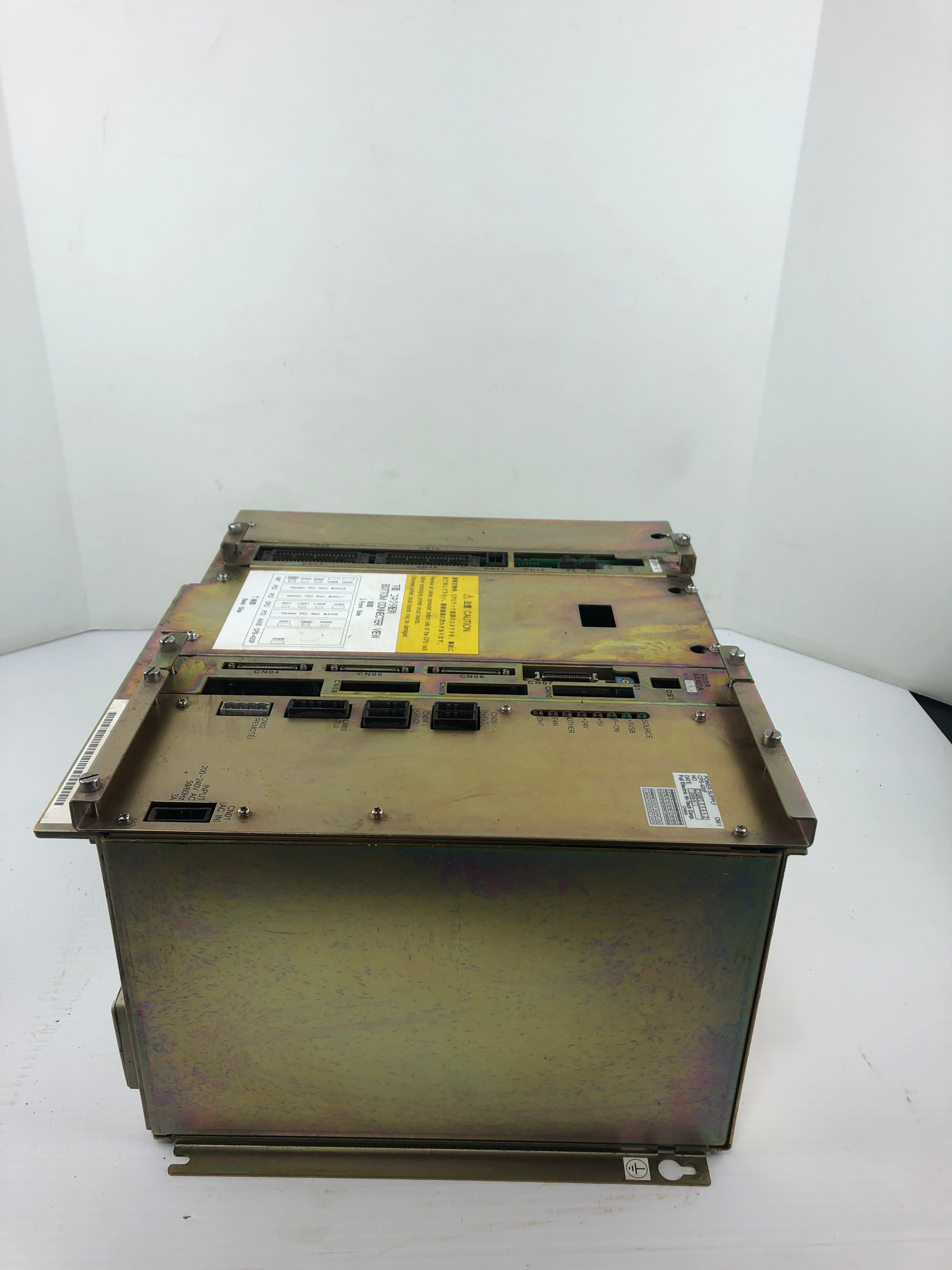 Fuji Electric CPS-420F Yaskawa Power Supply JZNC-NRK01-1 Servo Controller Rack