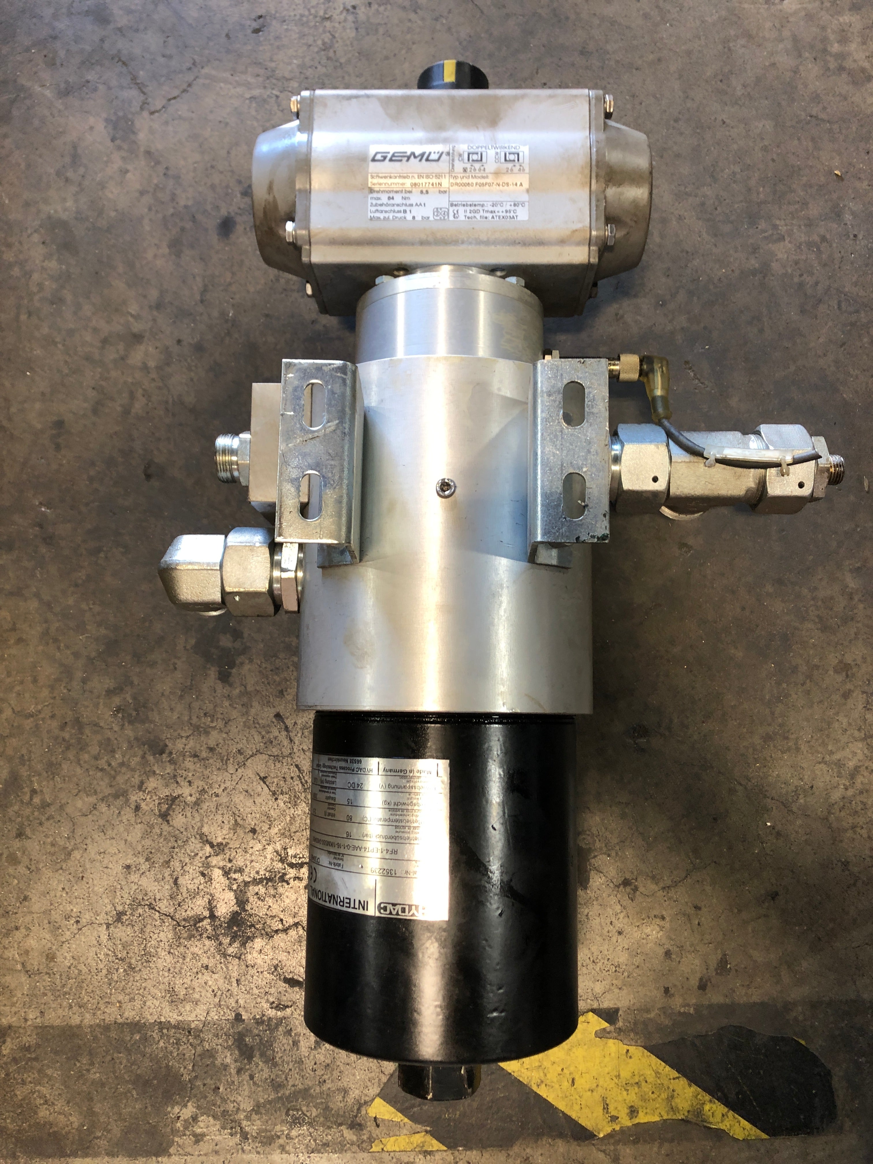 Hydac RF4-1-EPT4-AAE-0-1-16-1/KMS50-2403455 Backflushing Filter F05F07-N-DS-14A