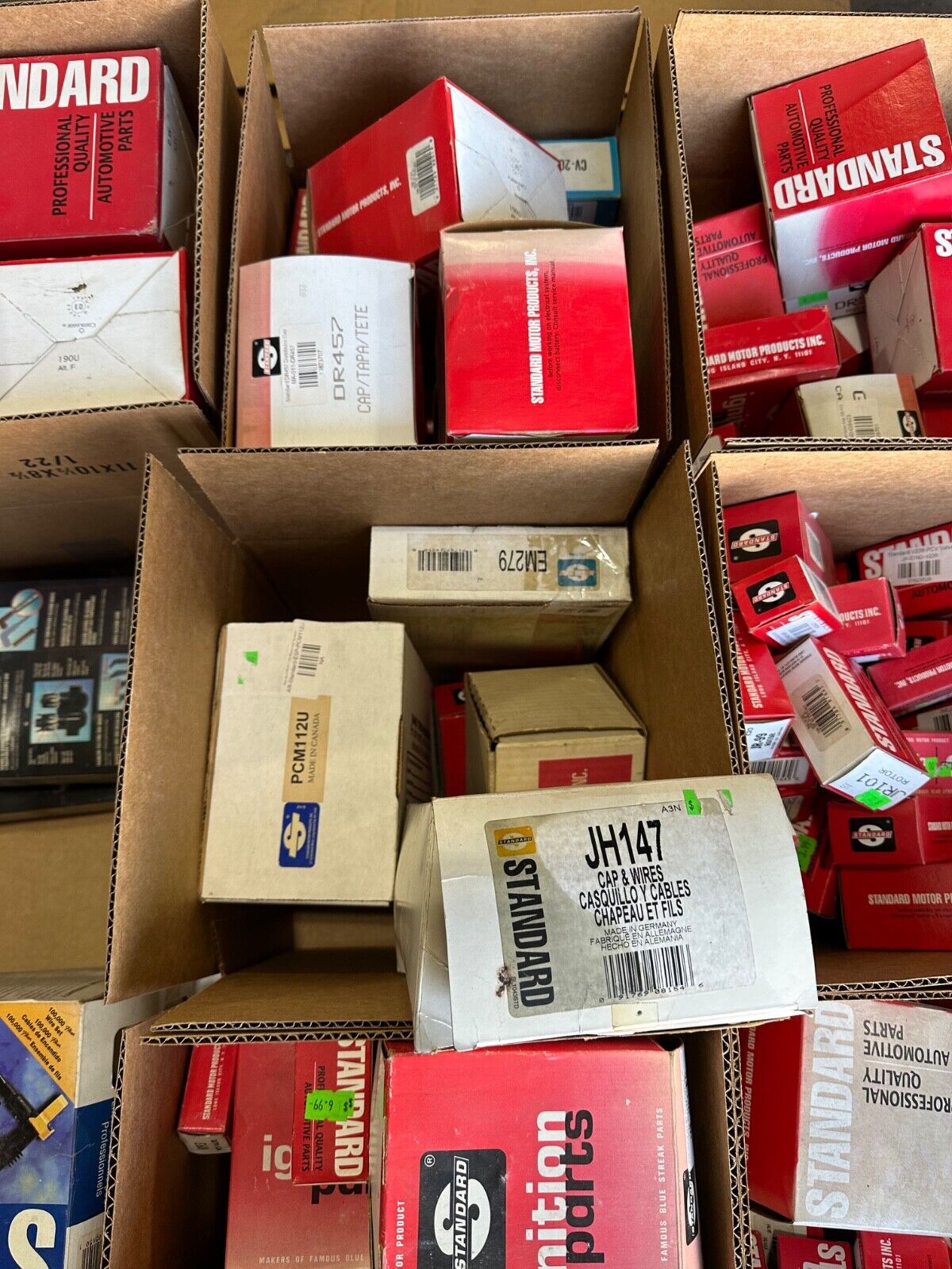 Huge Lot of Standard Auto Parts 250+ Items