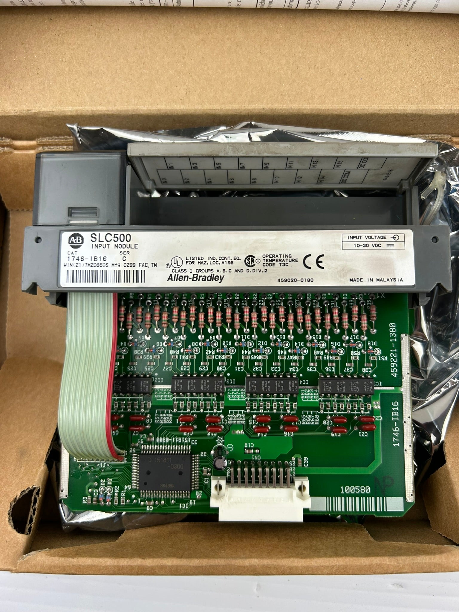 Allen Bradley 1746-IB16 Digital Input Module Series C SLC500 - US Shipping