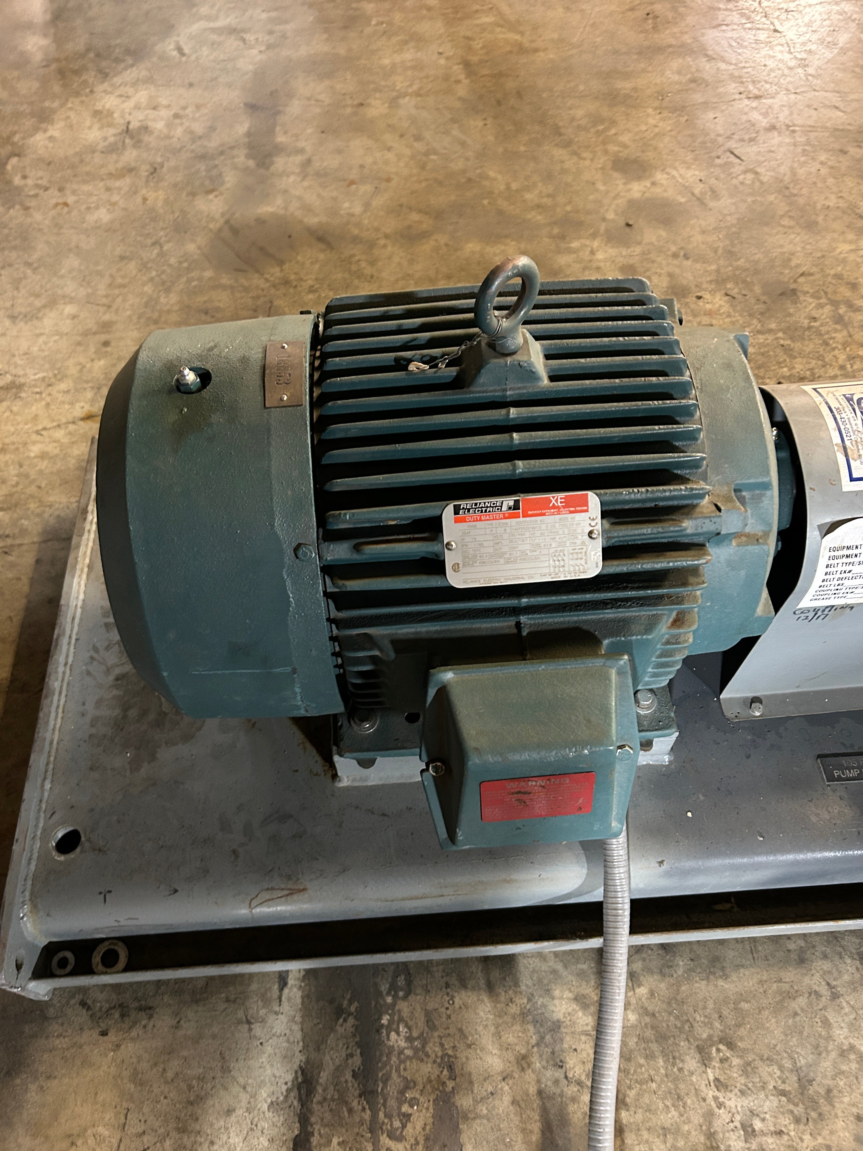 Ingersoll-Dresser Flowserve HOC3+ Pump Assembly 4x3x10 275PSI Steel