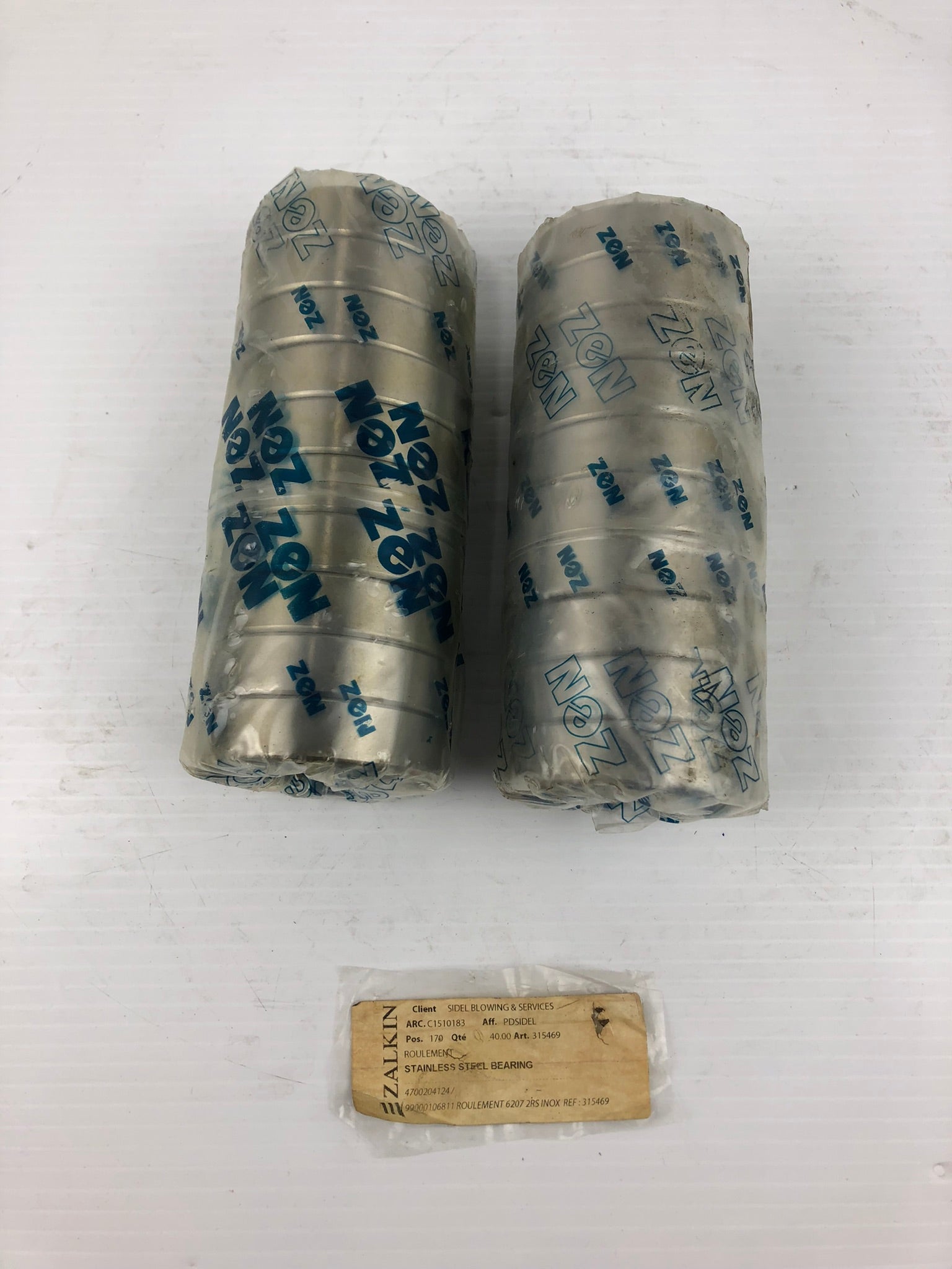 Zalkin C1510183 Stainless Steel Bearing - Lot of 20