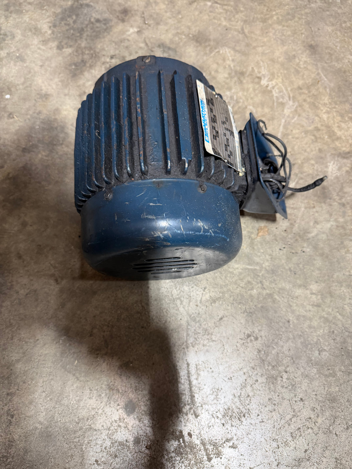 Marathon Electric Motor 4VN143TTFN8076AB P 3/4 HP 208-230/460V 1/2HP 190/380V