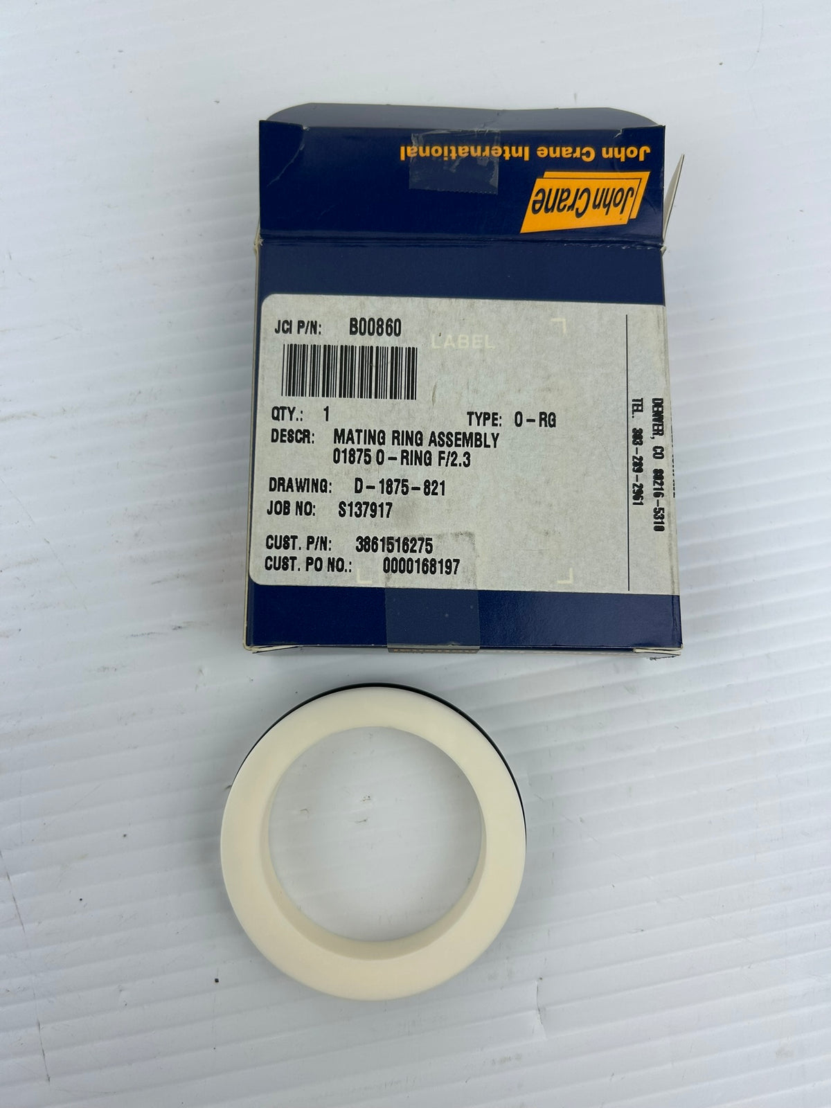 John Crane International B00860 Mating O-Ring Assembly