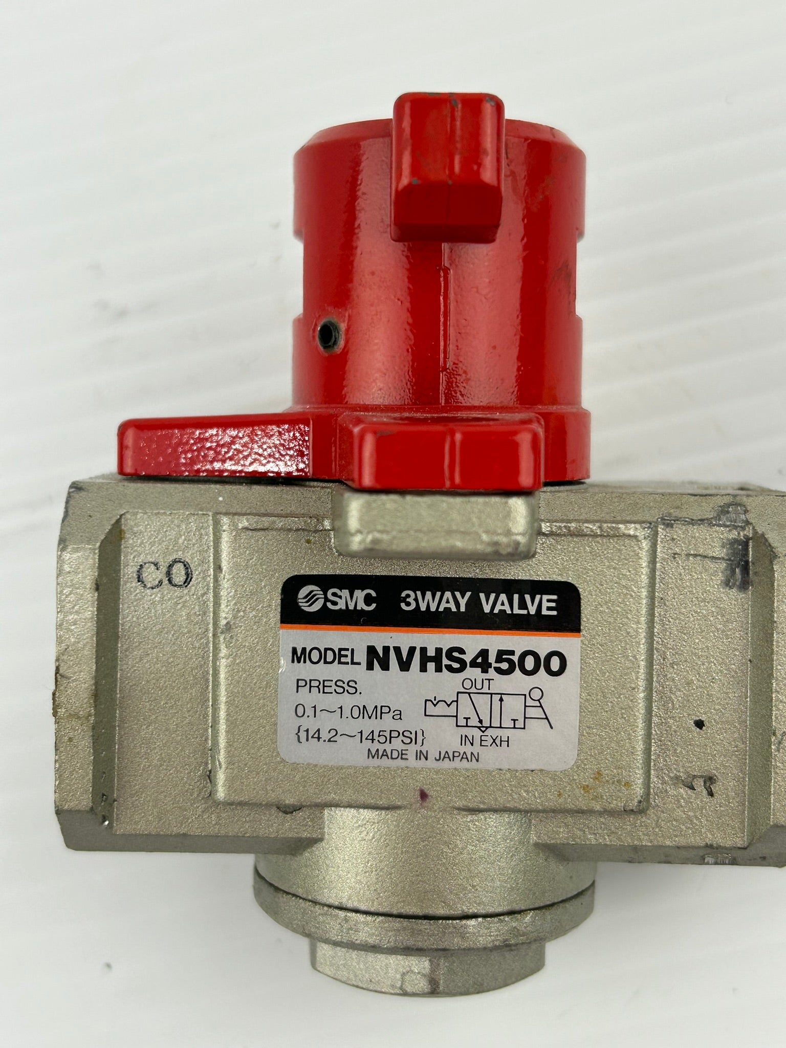 SMC NVHS4500 Pneumatic Lockout Valve 0.1-1.0MPa