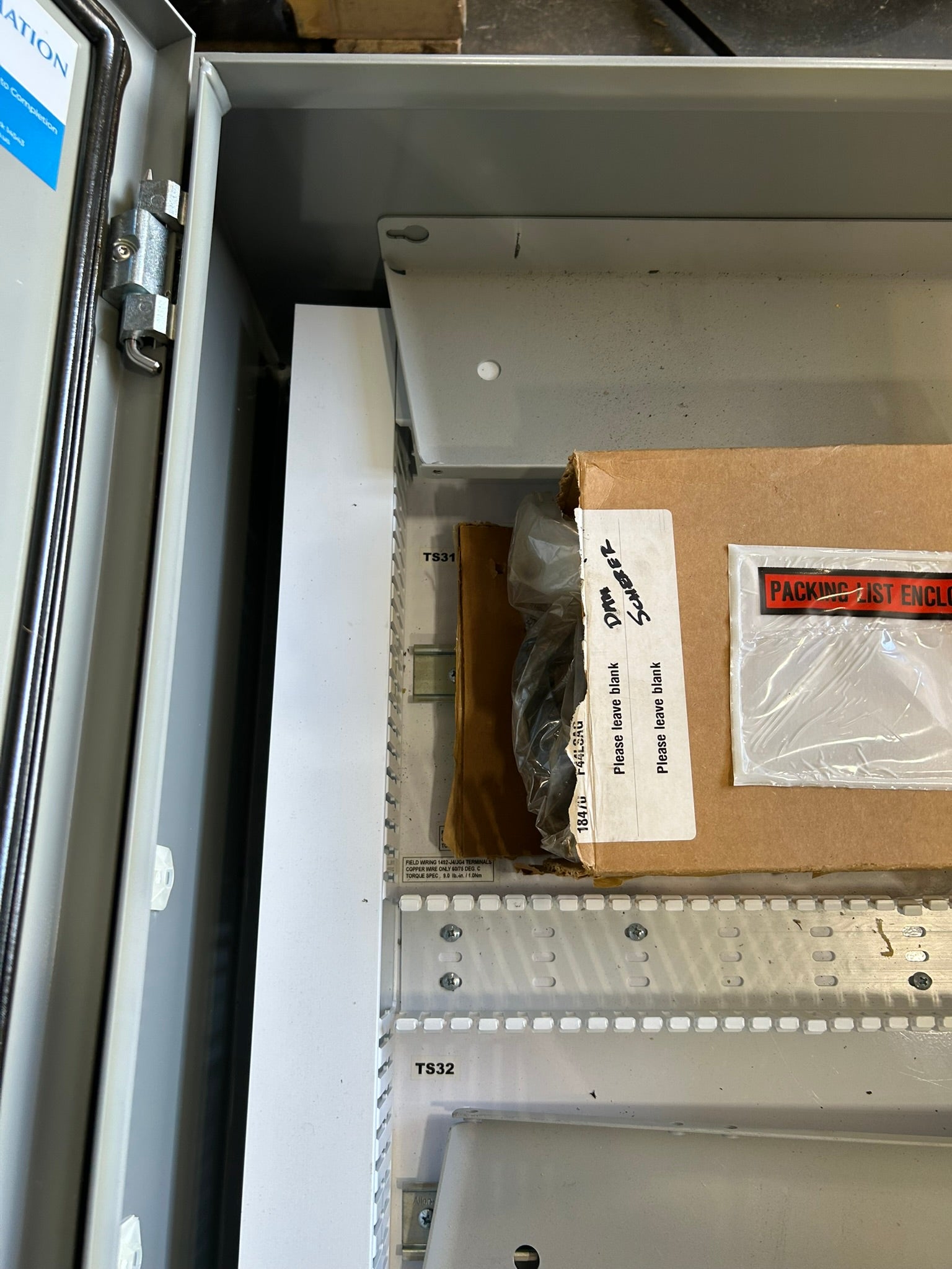 SCE 4284915 Industrial Control Panel Enclosure SCE-30EL2410LP 30"x 24"x10"