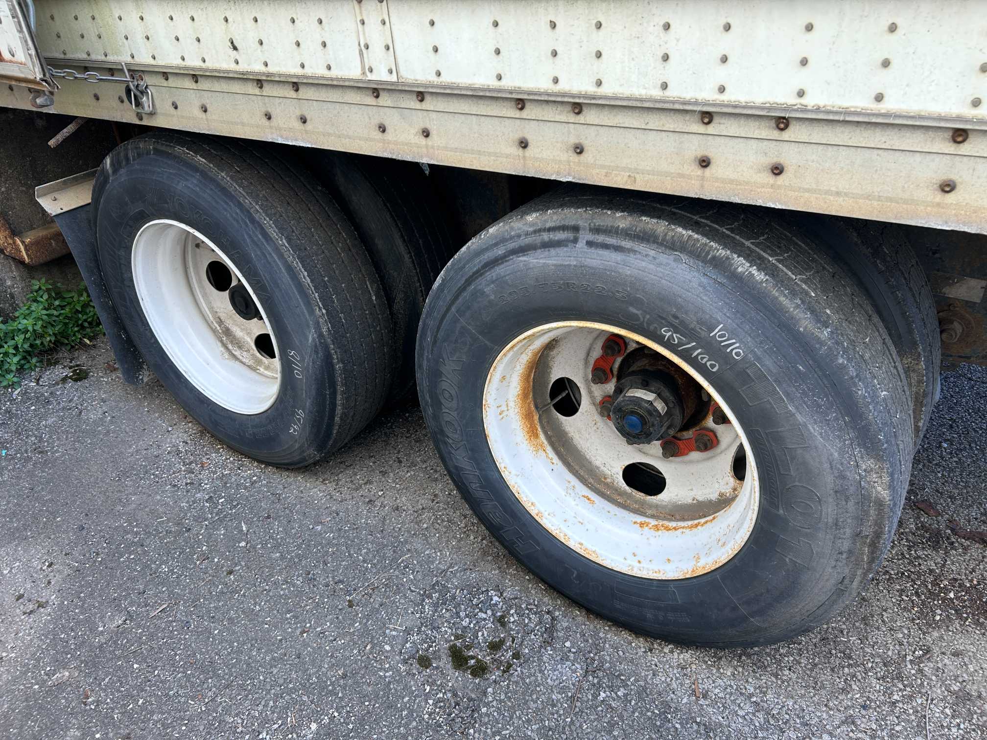 2009 Wabash Dry Van Semi Trailer 53' #83088 Spring Swing Doors 1JJV532W69L318847