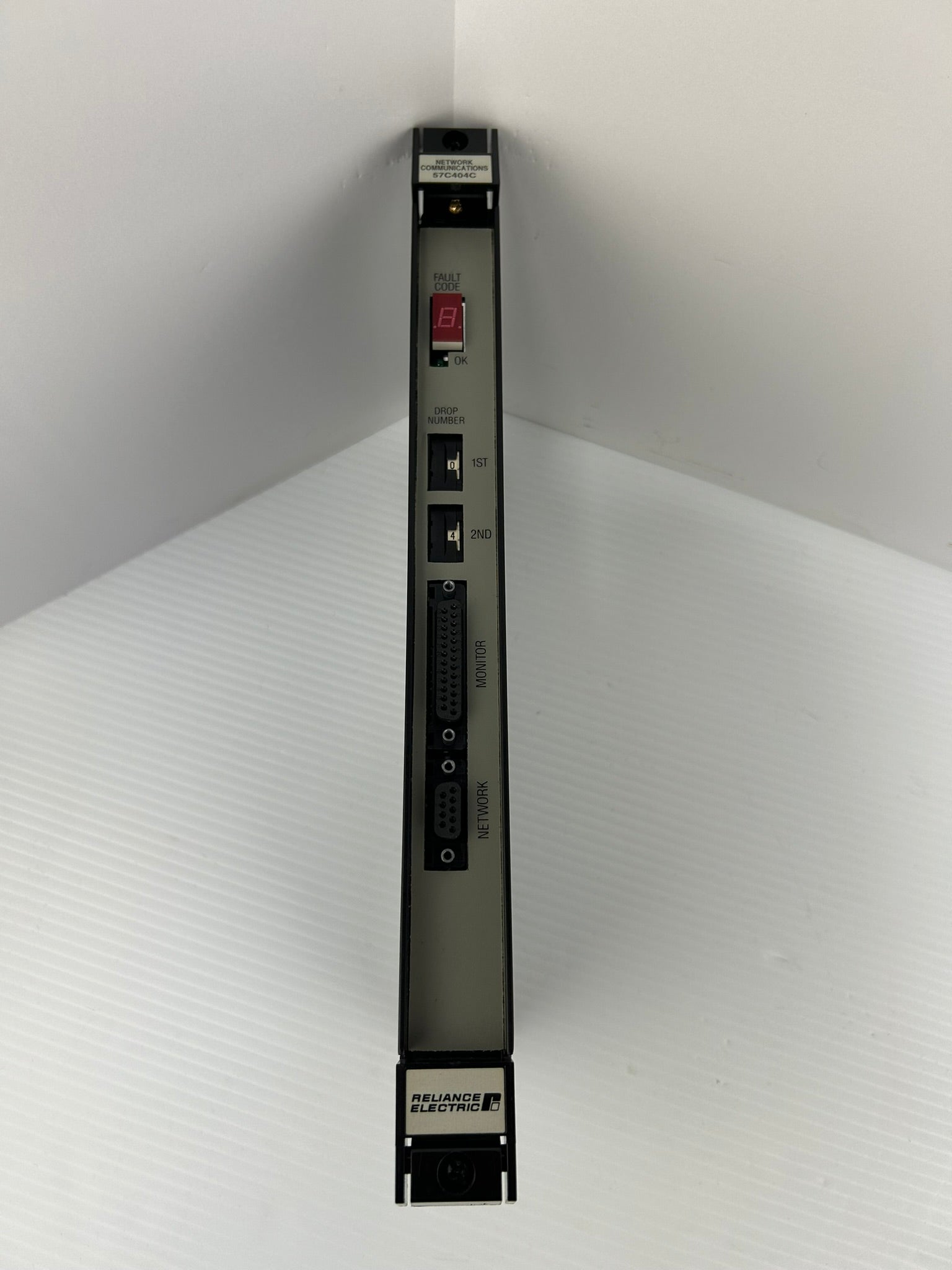 Reliance Electric 57C404C Automax Network Comm Module 0-57404-3A J-3001-3 Rev 02