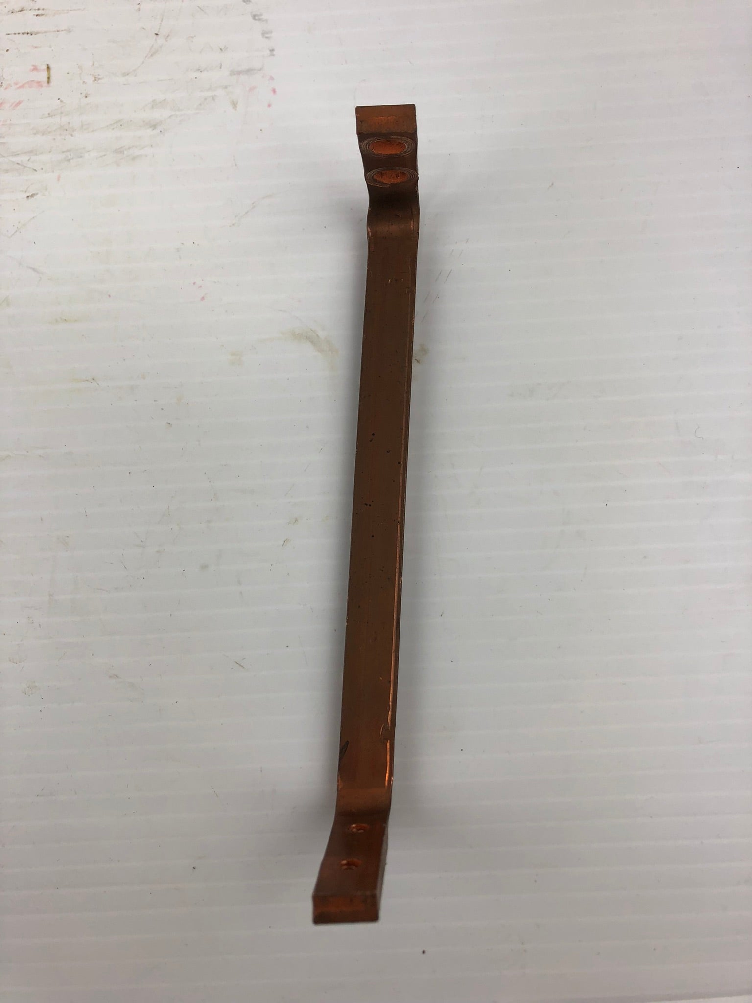Metal Copper Coated Busbar Connector Jumper Bar 7" Long x 1/2" Thick