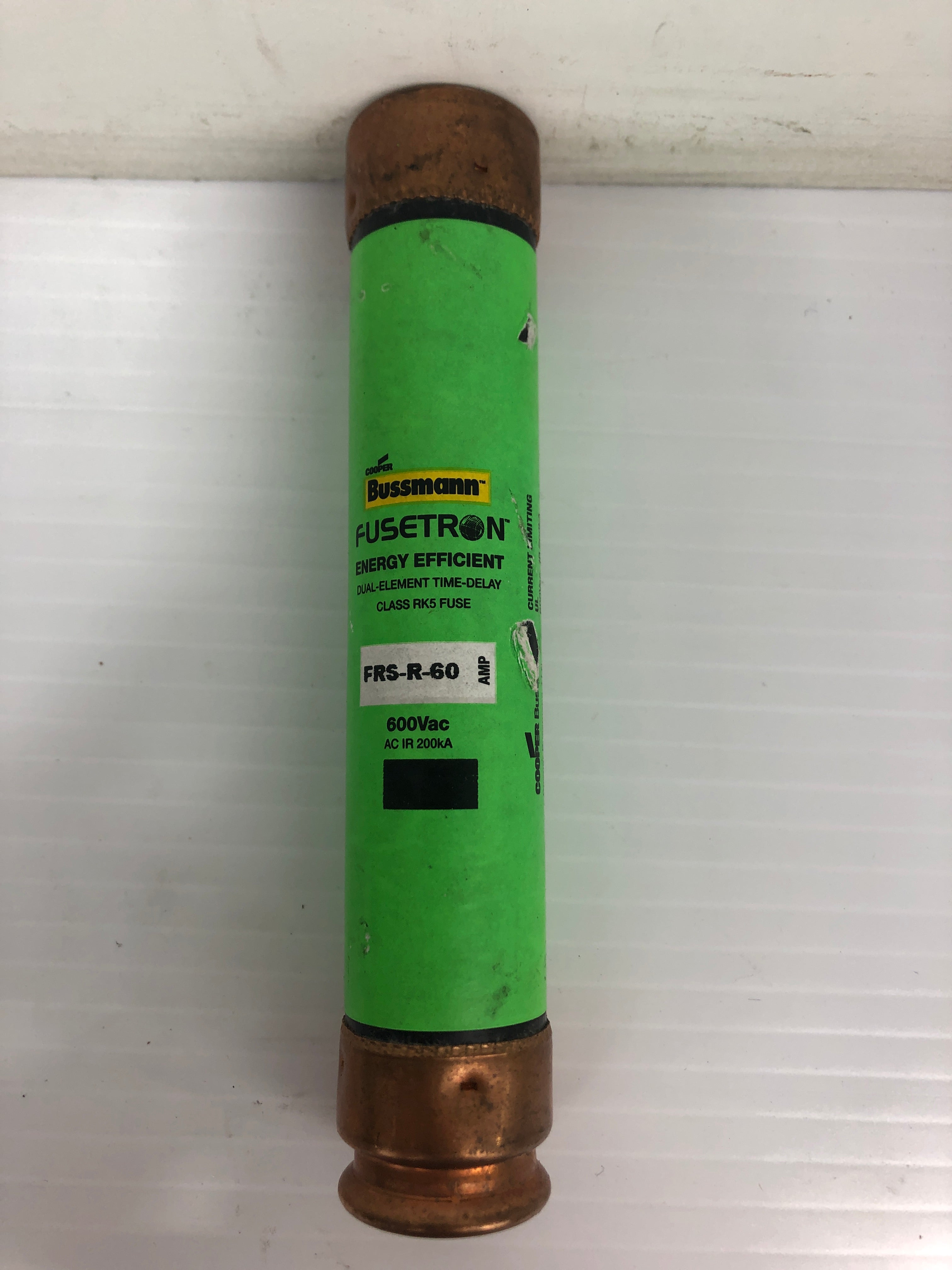 Bussman FRS-R-60 Fusetron Energy Efficient Fuses 600Vac 200Ka 250Vdc 60A