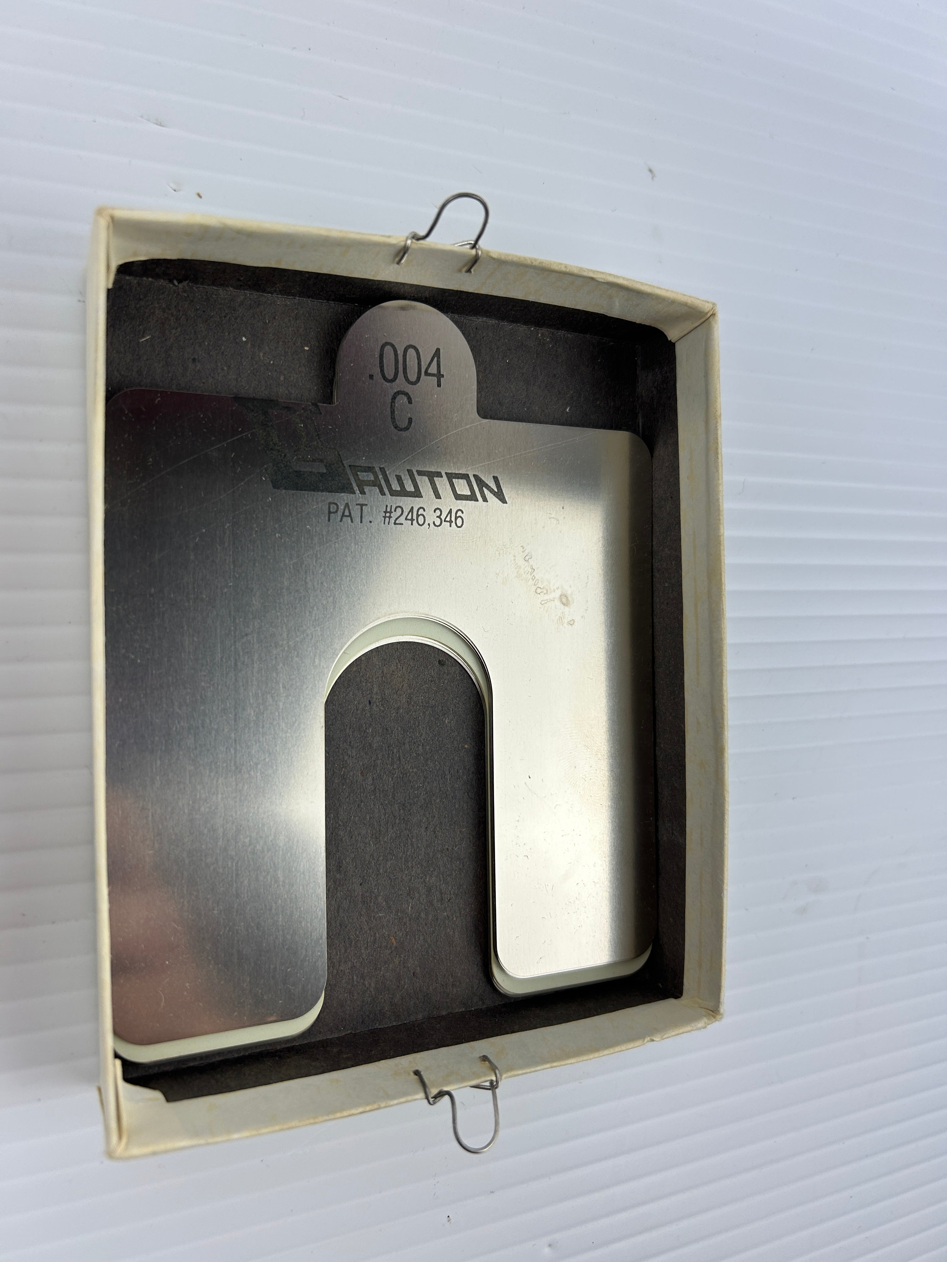 Lawton Industries 9999999300 Slotted Shim Size C 0.004 - New Box of 25