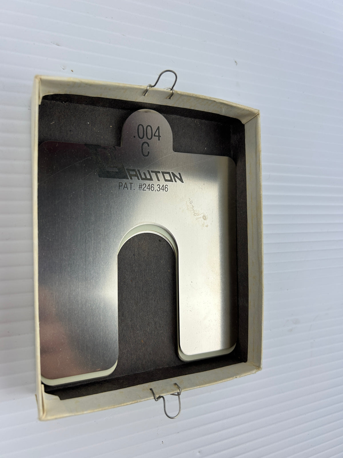 Lawton Industries 9999999300 Slotted Shim Size C 0.004 - New Box of 25