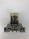 Magnecraft Q78CSX-3 Relay with Square D Base NR45 8501
