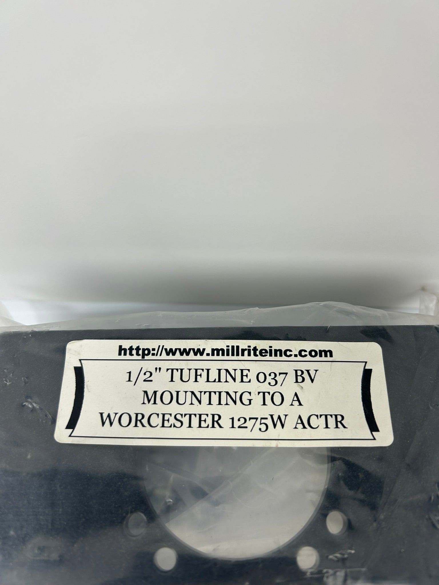 Millrite 1/2" Tufline 037 Ball Valve Mounting to a Worcester 1275W Actuator Base