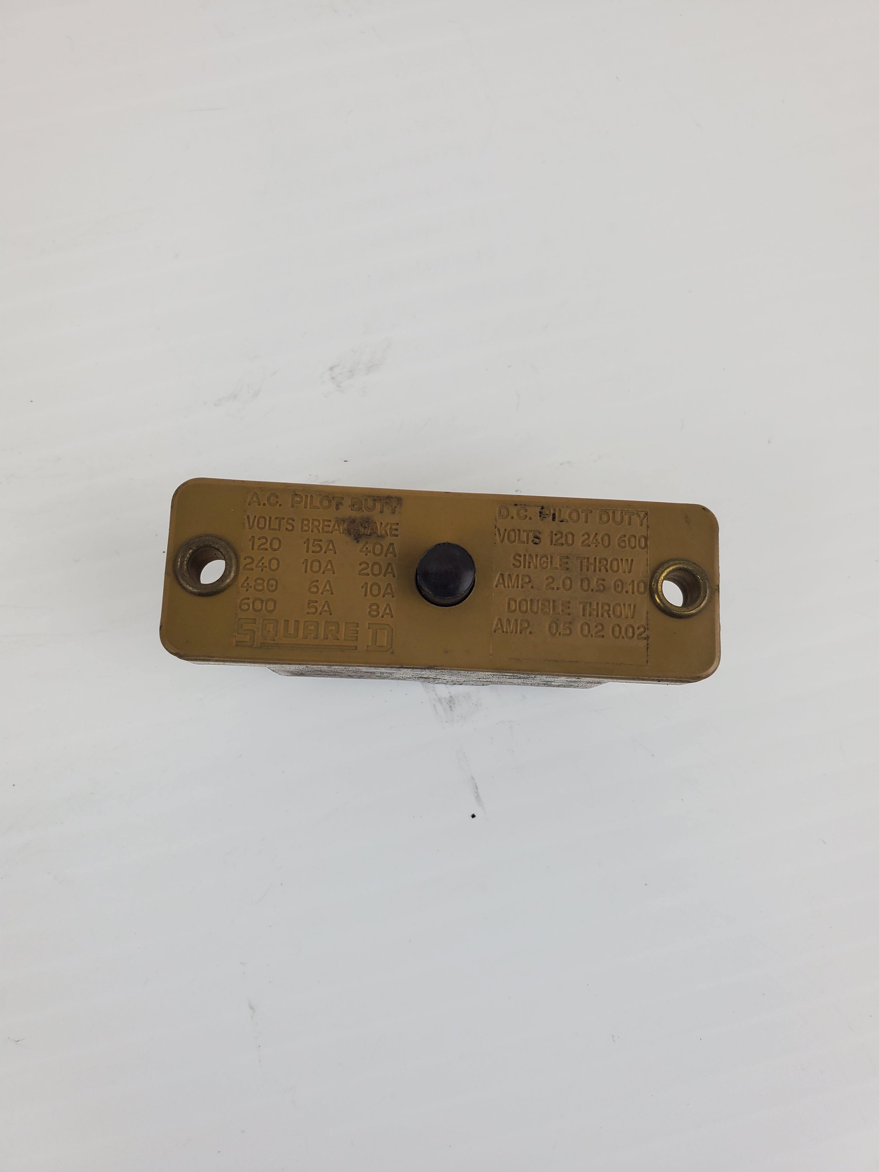 Square D Class 9007 A0 2B Limit Switch